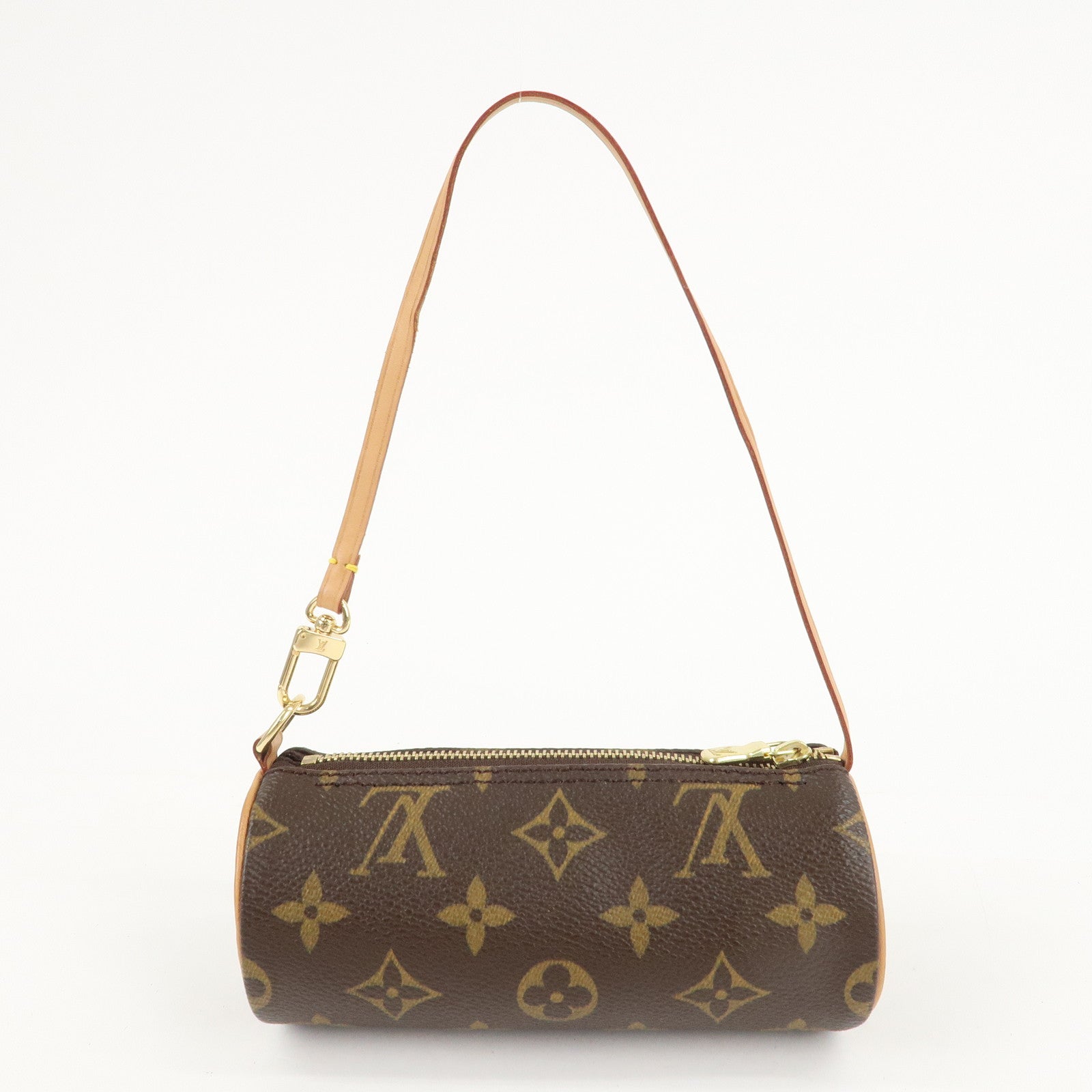 Louis Vuitton Monogram Mini Pouch for Papillon Bag Brown