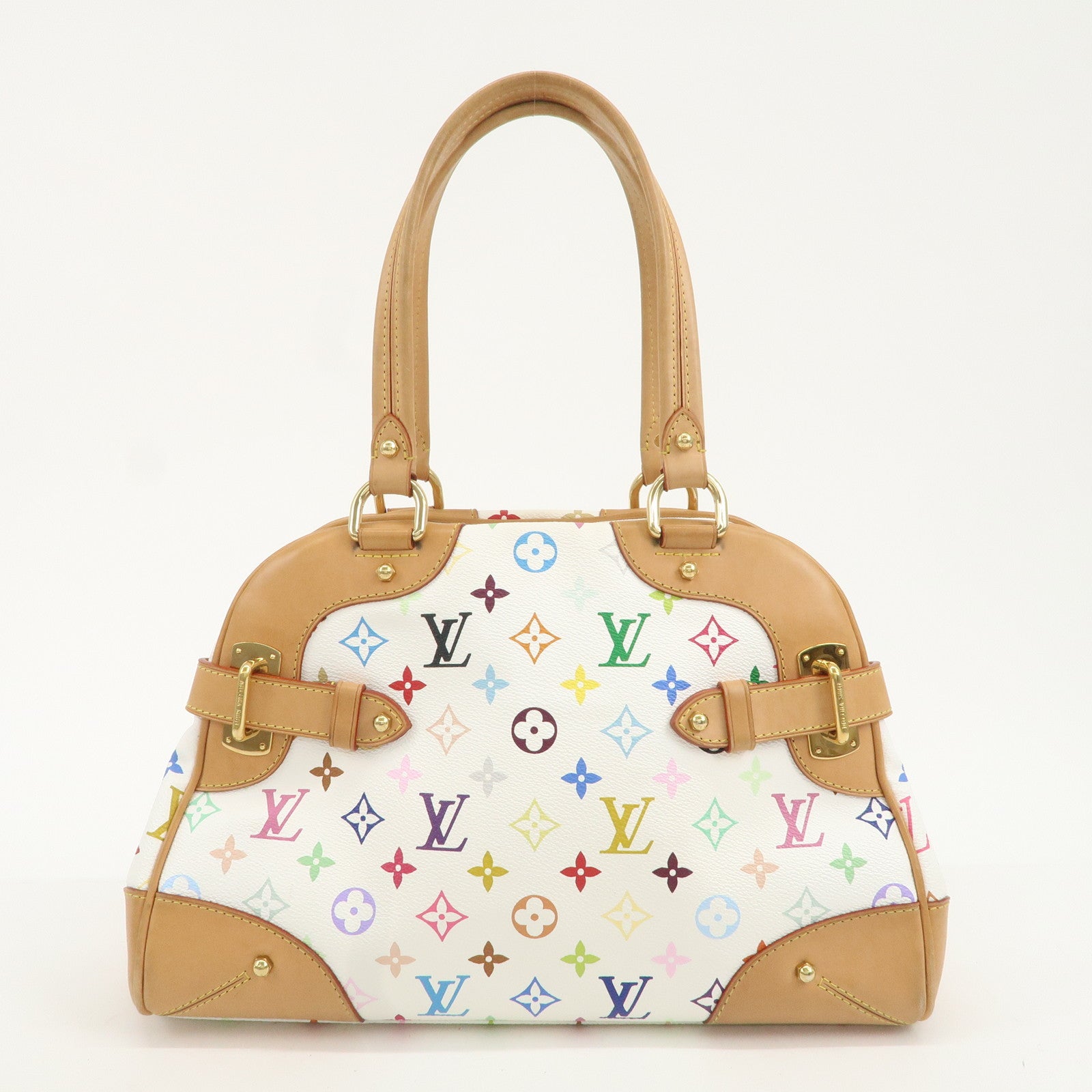 Louis Vuitton Monogram Multicolor Claudia Hand Bag M40193