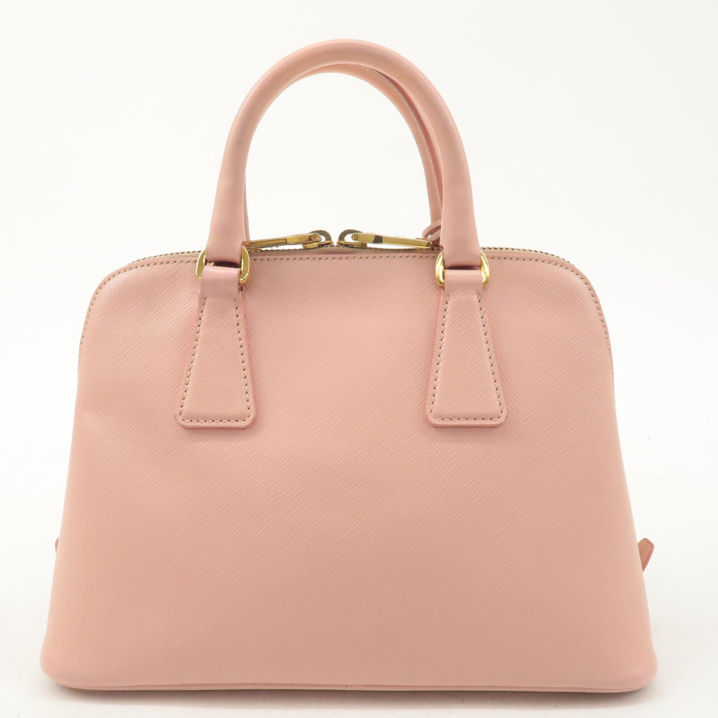 PRADA Saffiano Leather 2WAY Bag Hand Bag Cross Body Pink