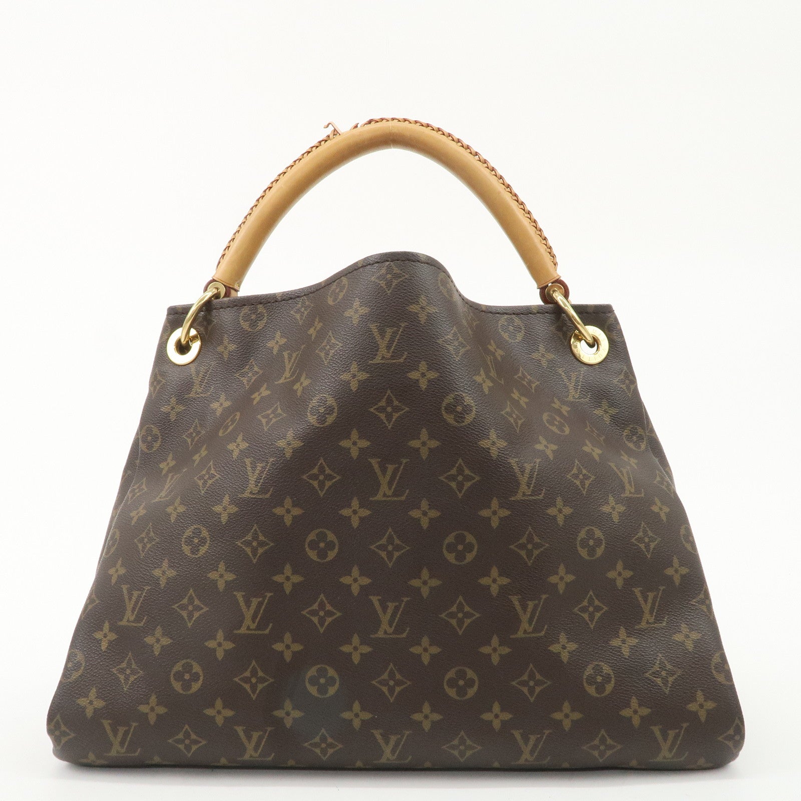 Louis Vuitton Monogram Artsy MM Shoulder Bag Brown M40249