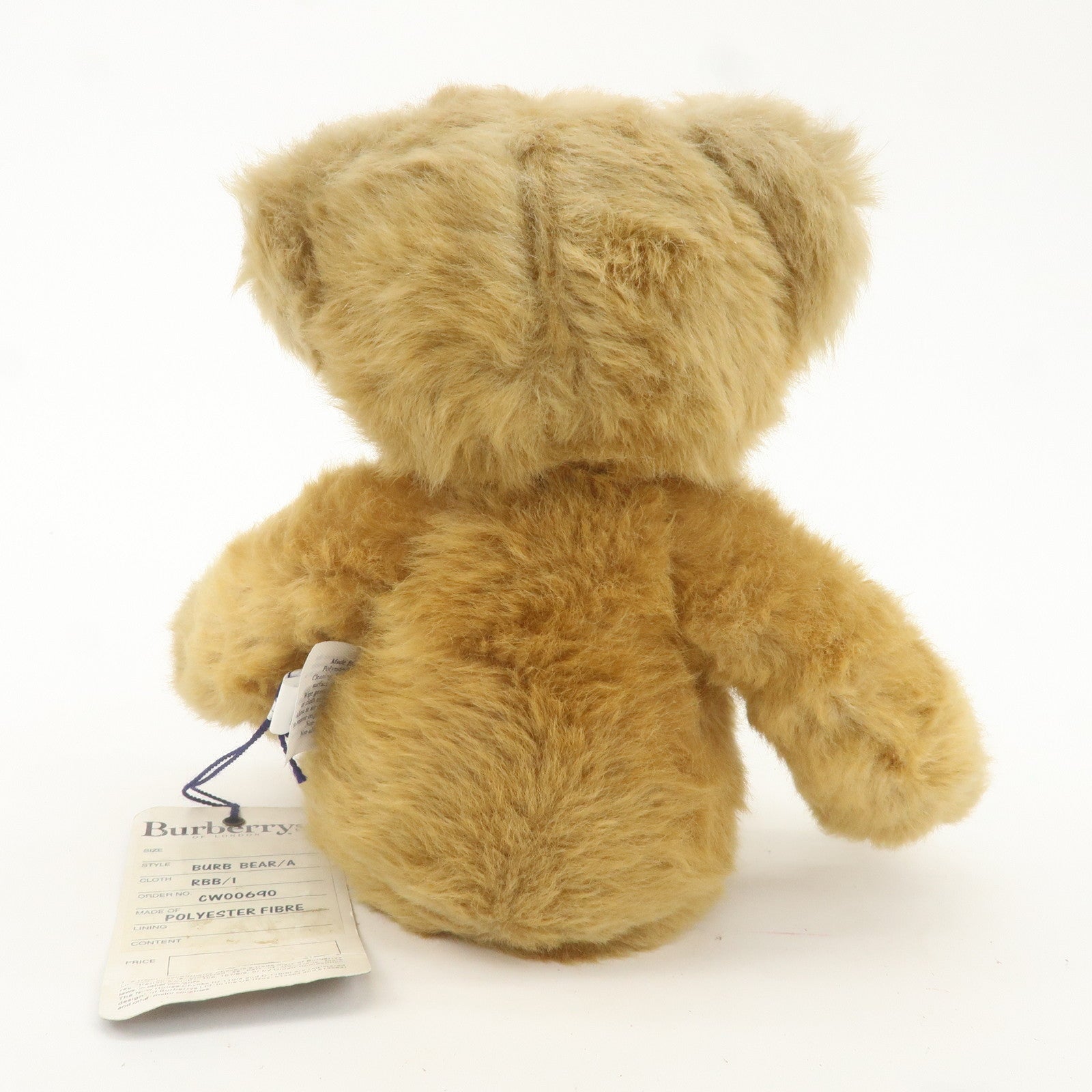 Burberry's Polyester Nova Check Burberry Bear Brown