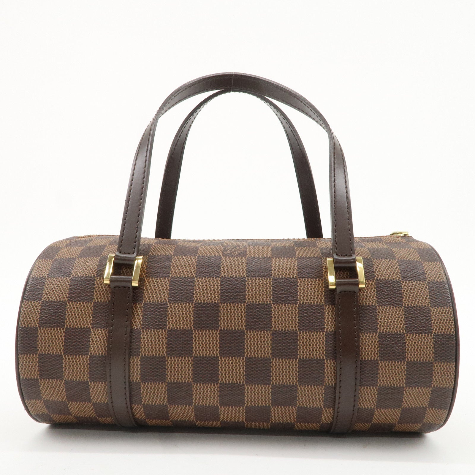 Louis Vuitton Damier Ebene Papillon 26 Hand Bag Brown N51304