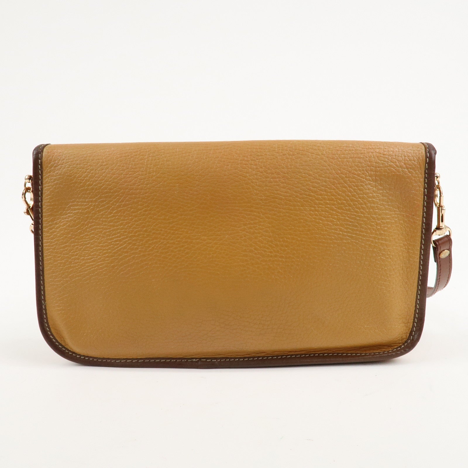 LOEWE Anagram Leather Shoulder Bag Brown