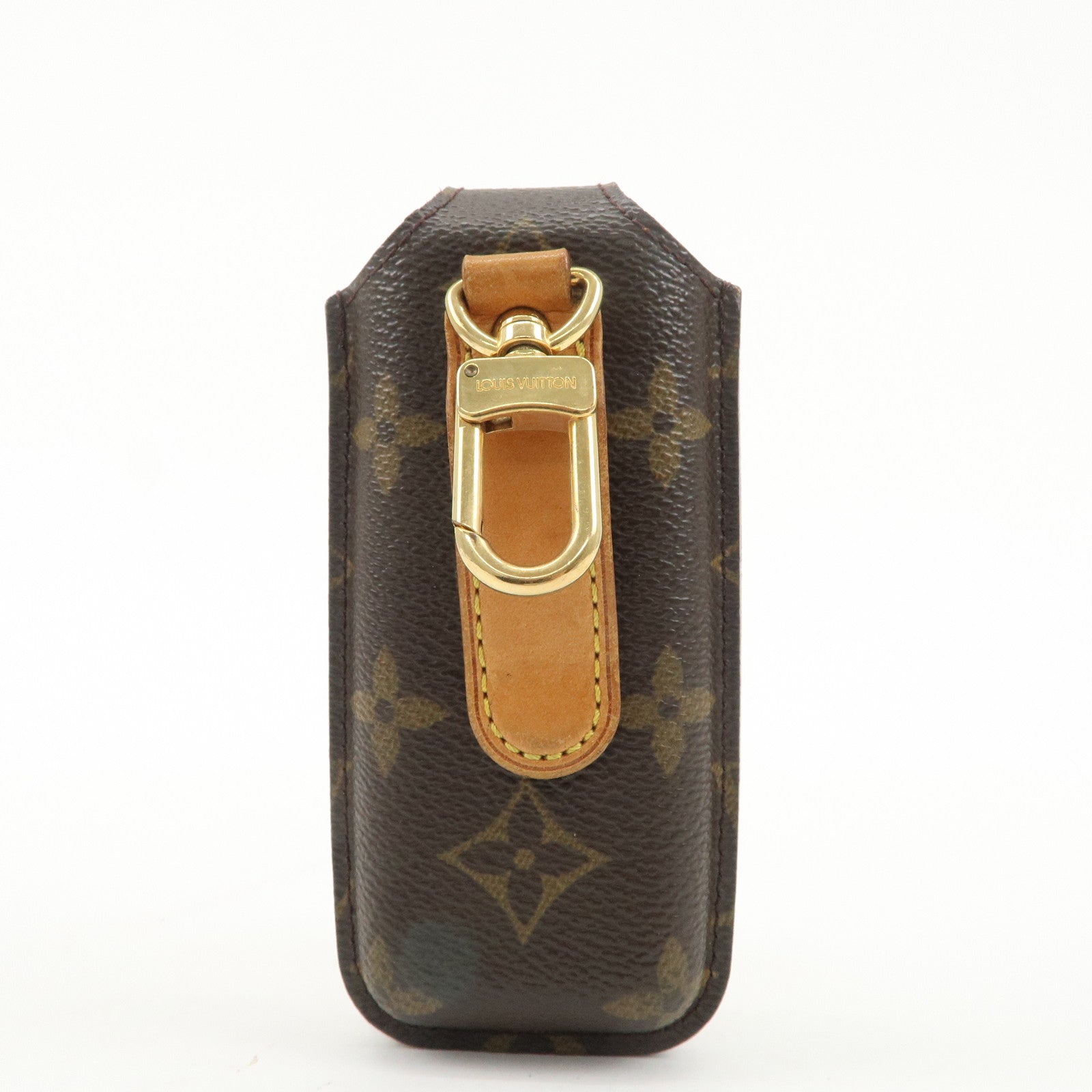 Louis Vuitton Monogram Etuit Telephone Cell Phone Case M63050