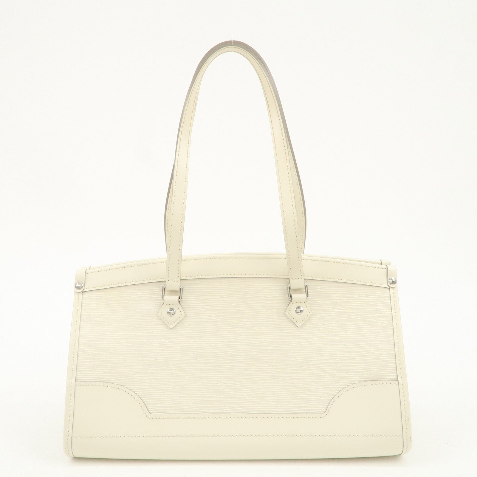 Louis Vuitton Epi Madeleine PM Hand Bag Ivoire White M5933J