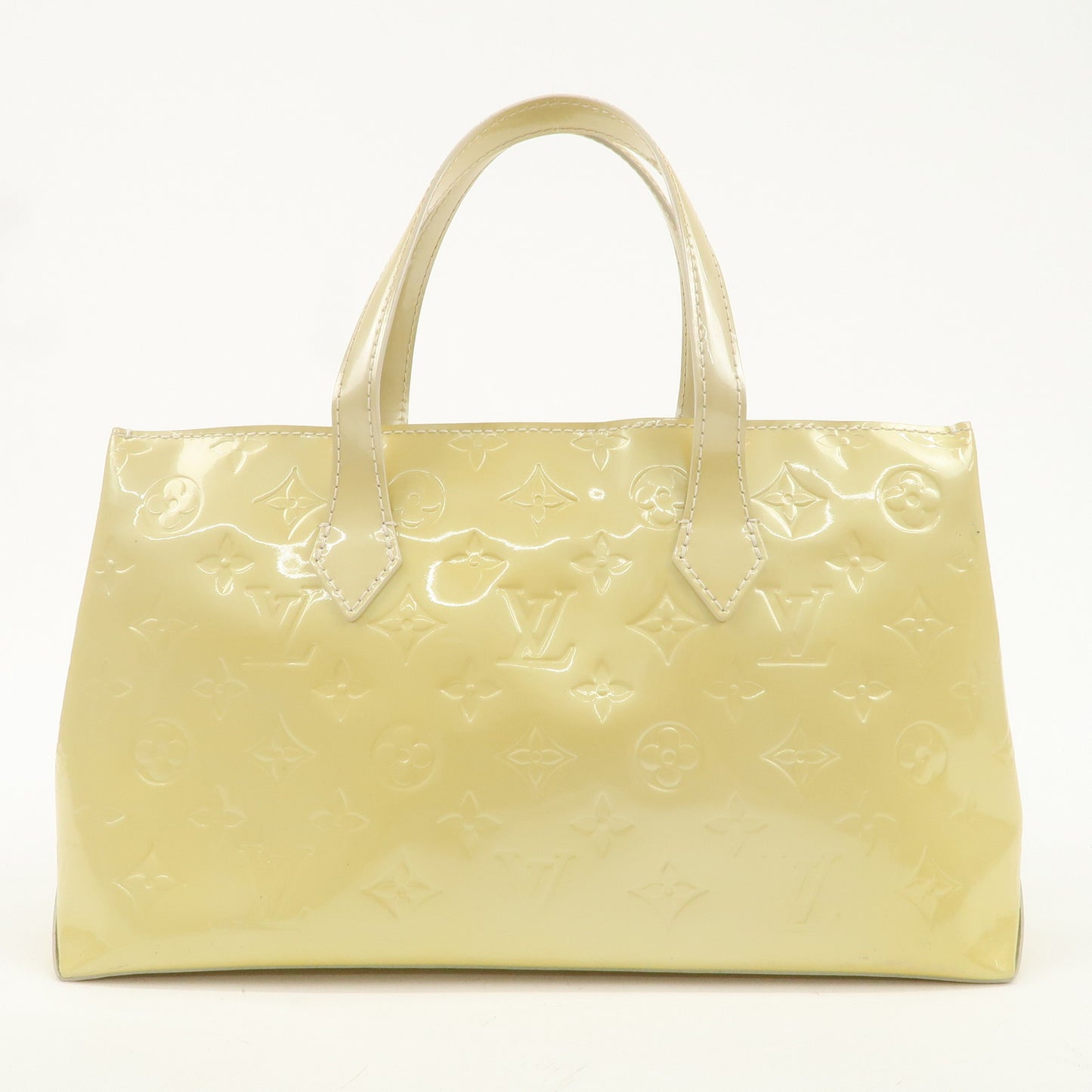 Louis Vuitton Monogram Vernis Wilshire PM Bag Broncorail M91452