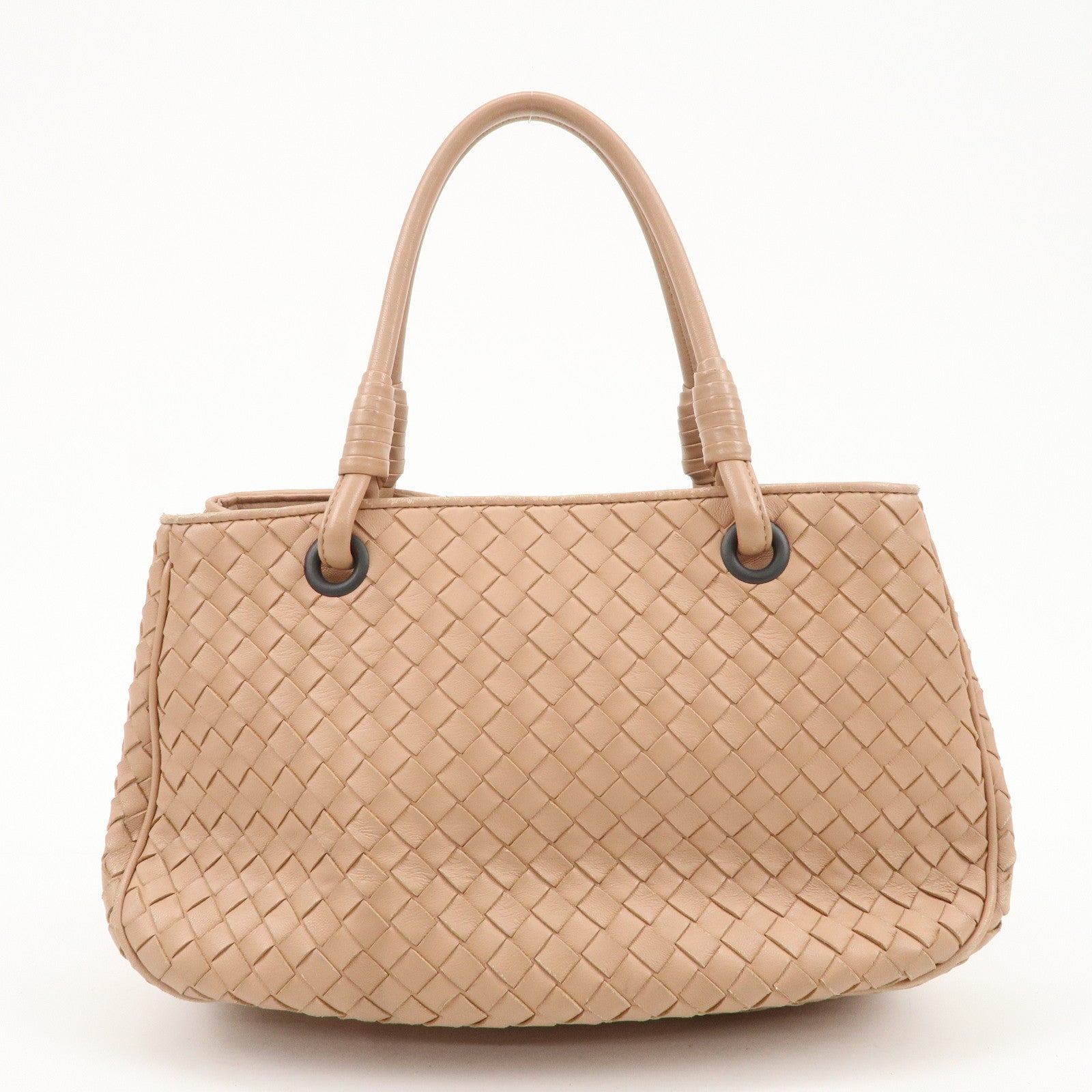 BOTTEGA VENTETA Intrecciato Leather Satchel Tote Bag 148323