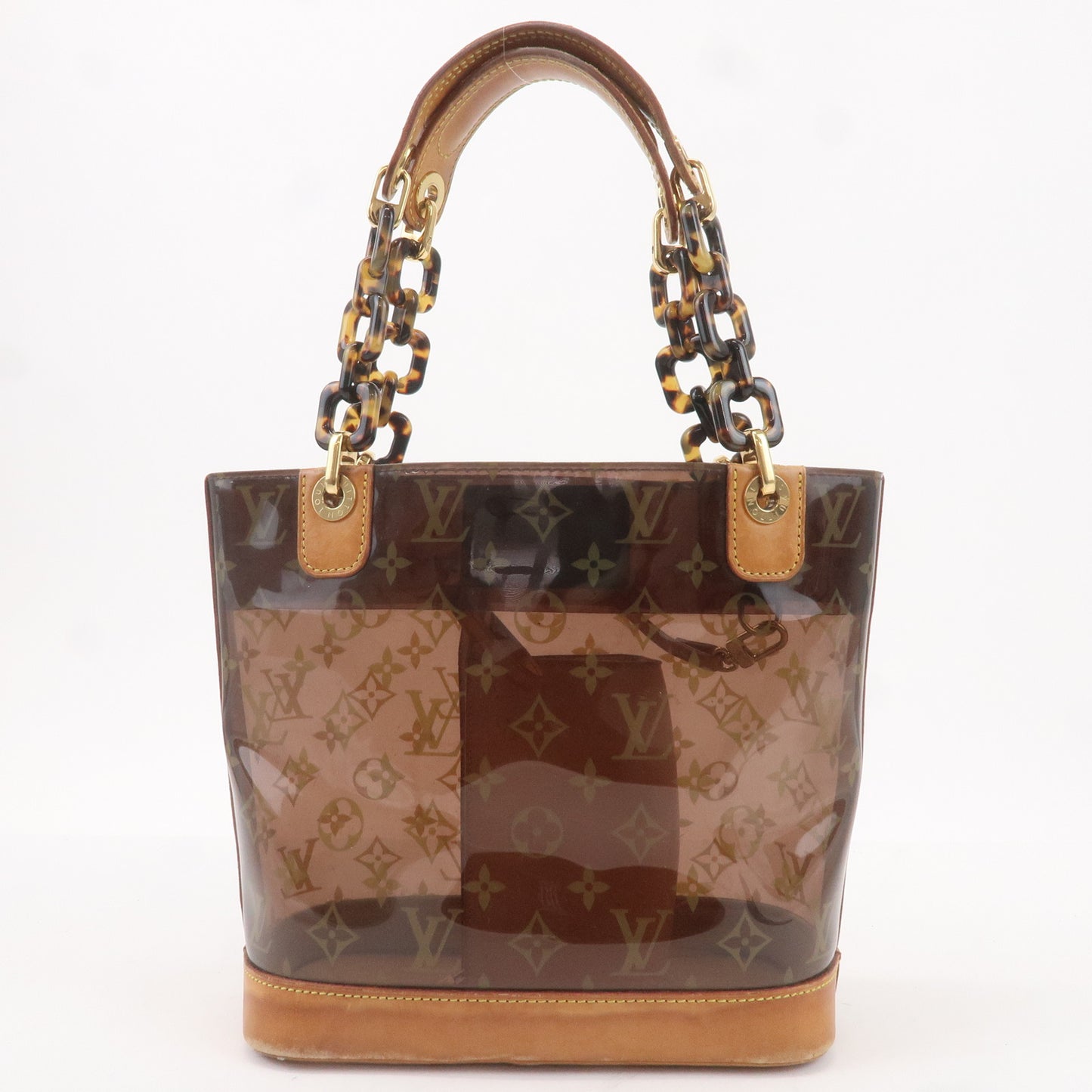 Louis Vuitton Monogram Vinyl Cabas Ambre PM Tote Bag M92502