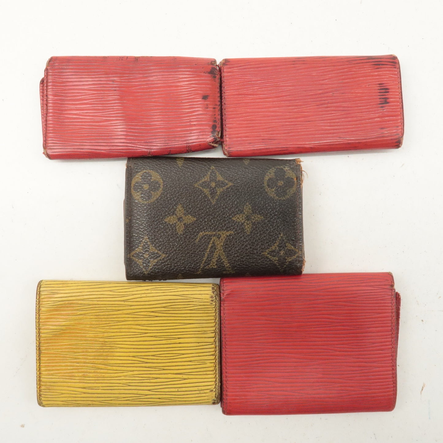 Louis Vuitton Monogram Epi Set of 5 Key Case & Coin Case