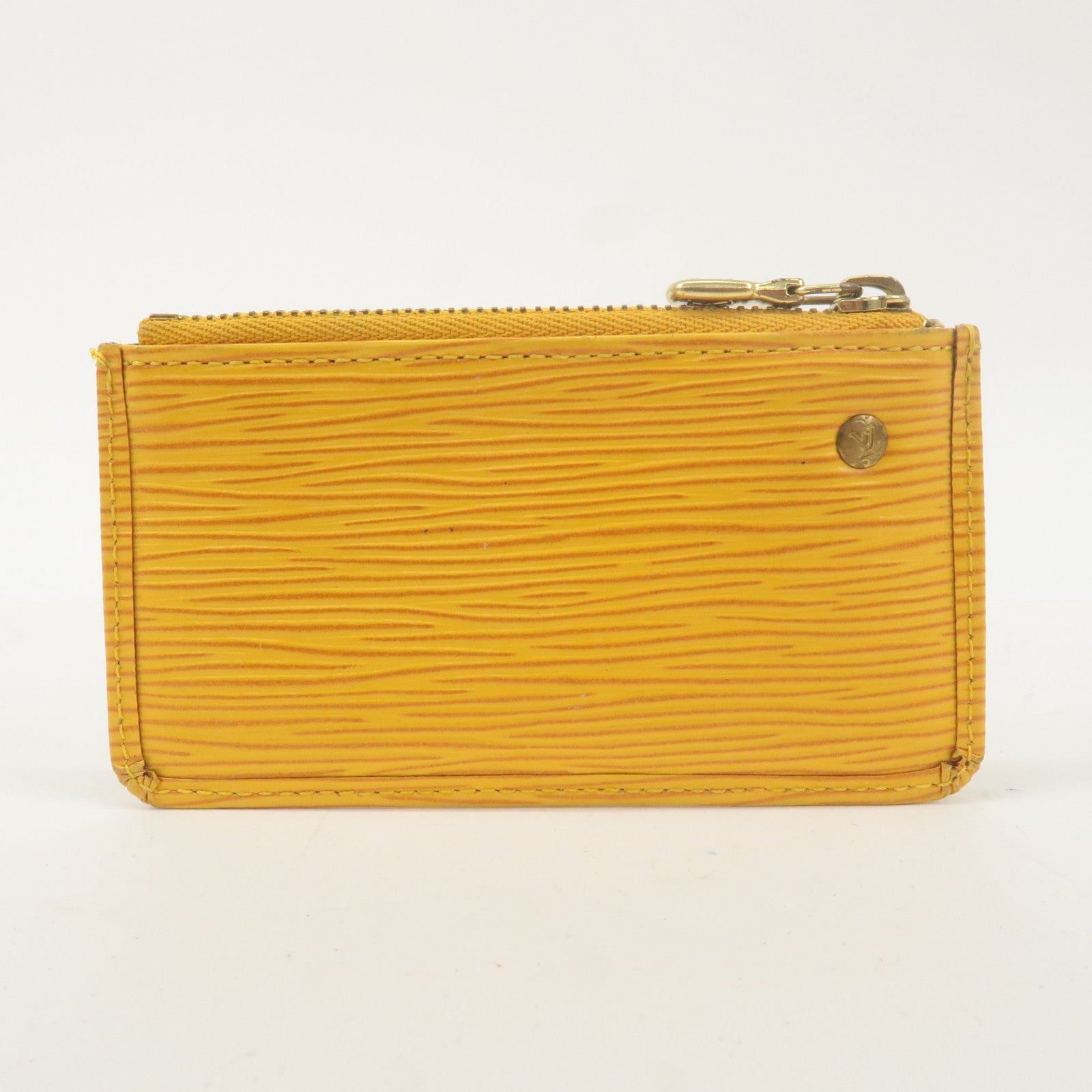 Louis Vuitton Epi Pochette Cles Coin Case Tassili Yellow M63809