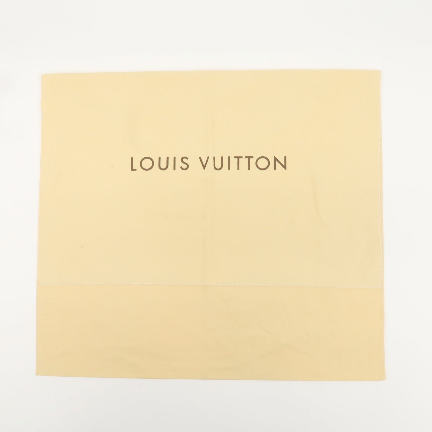 Louis Vuitton Set of 10 Dust bag Flap Type Beige