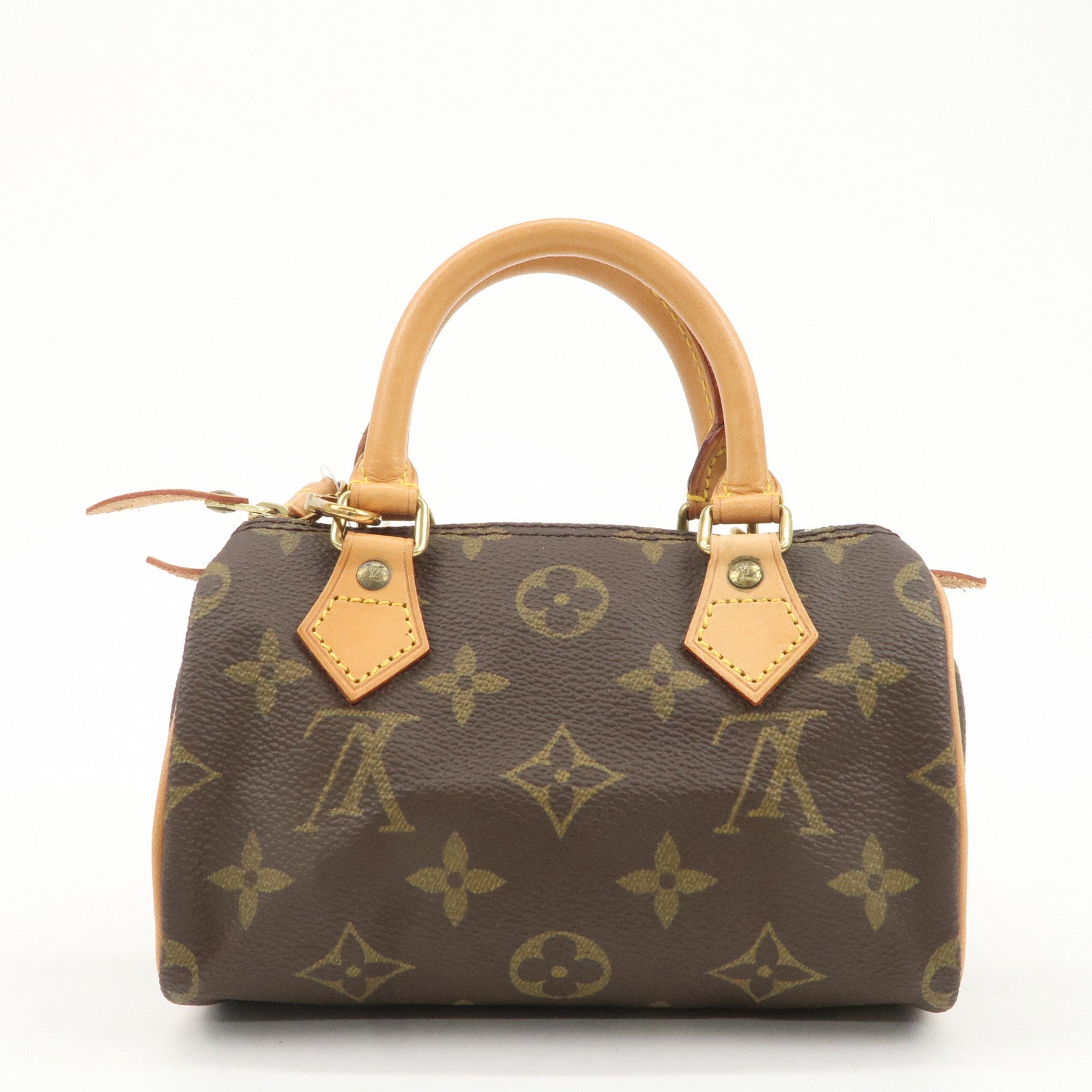 Louis Vuitton Monogram Mini Speedy & Strap M41534 J00145 Used