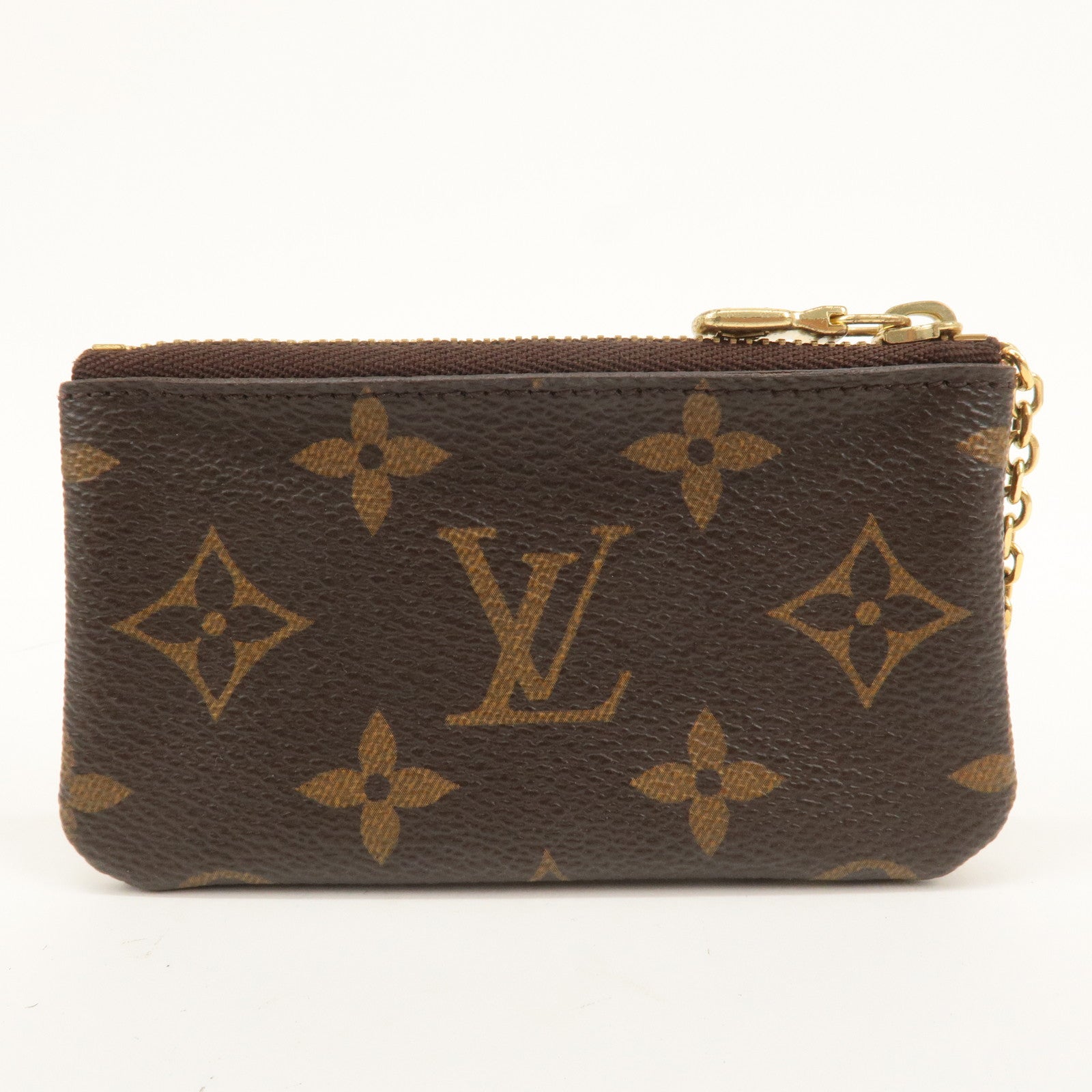 Louis Vuitton Monogram Pochette Cles Coin Case Key Case M62650