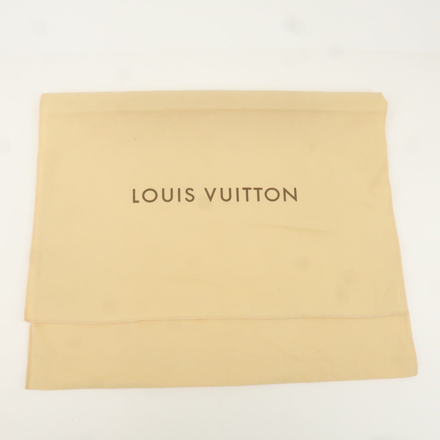 Louis Vuitton Set of 10 Dust Bag Storage Bag Flap Beige