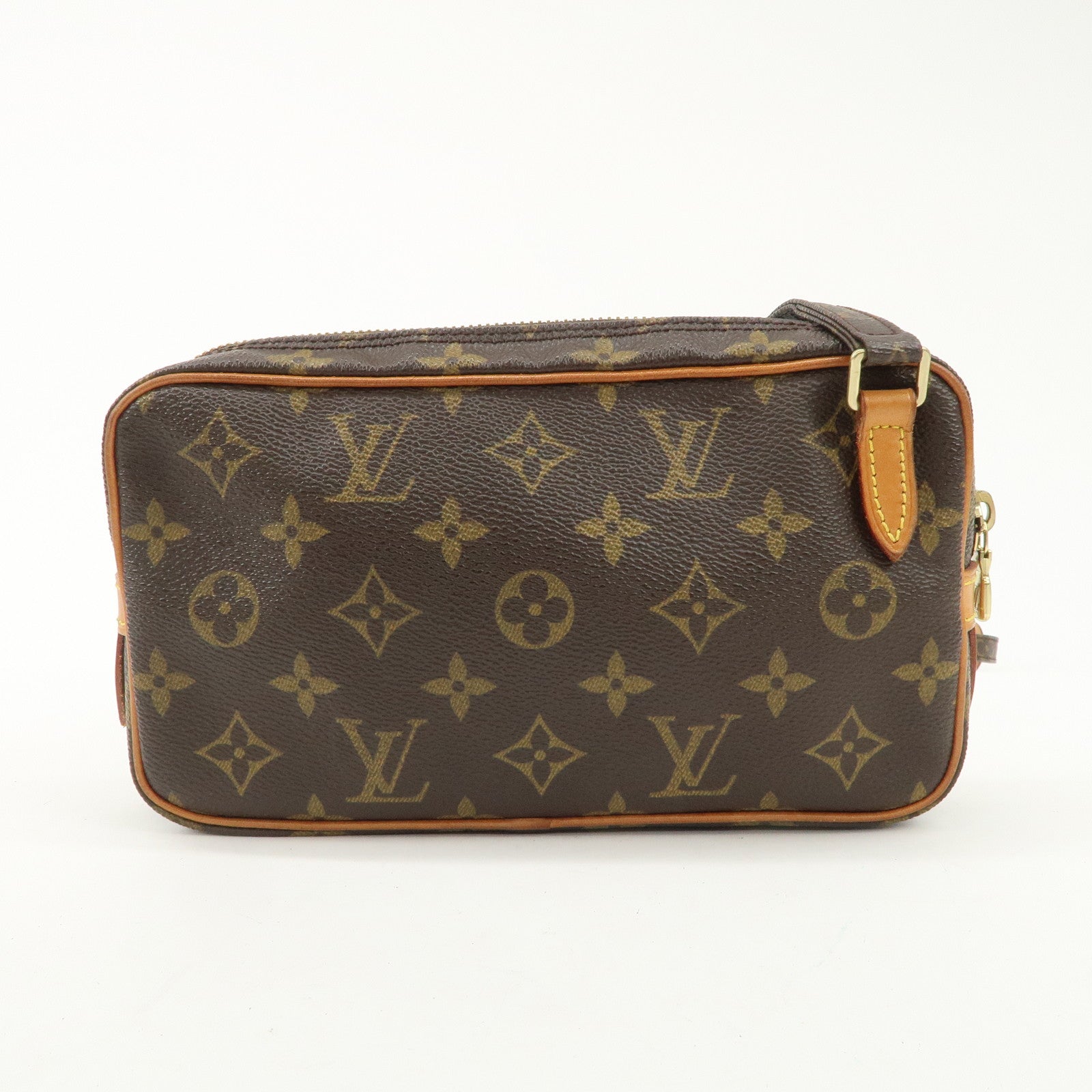 Louis Vuitton Monogram Pochette Marly Bandouliere Brown M51828 Used