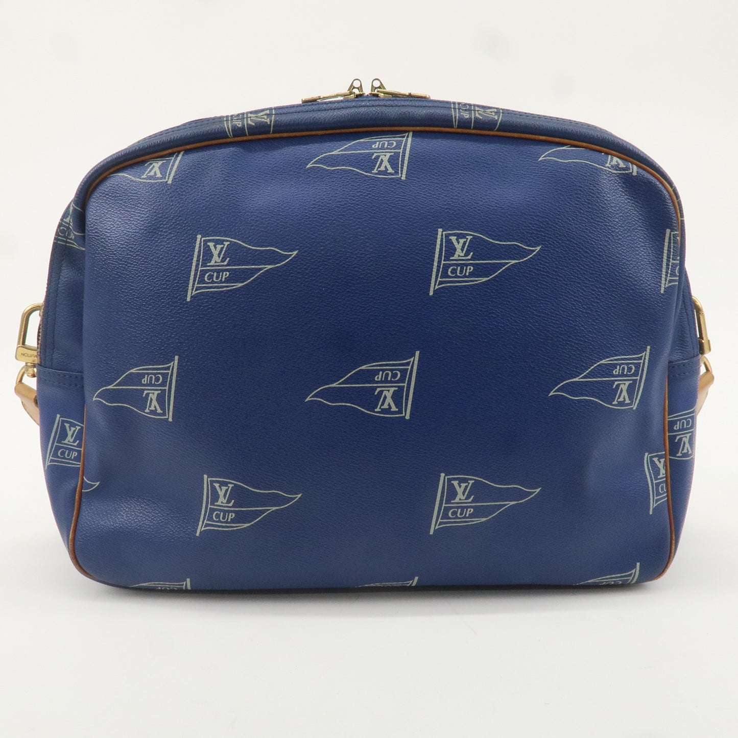 Louis Vuitton Sac Cowes LV Cup Monogram Shoulder Bag Blue M80008