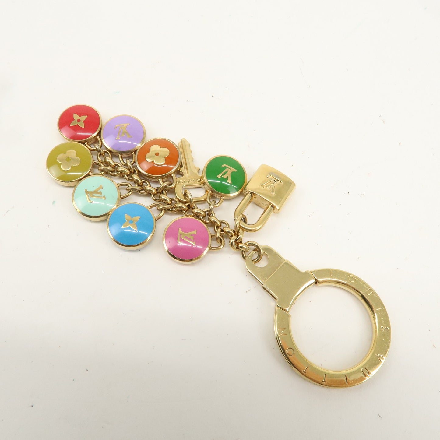 Louis Vuitton Porte Cles Pastille Bag Charm Multicolor M65381