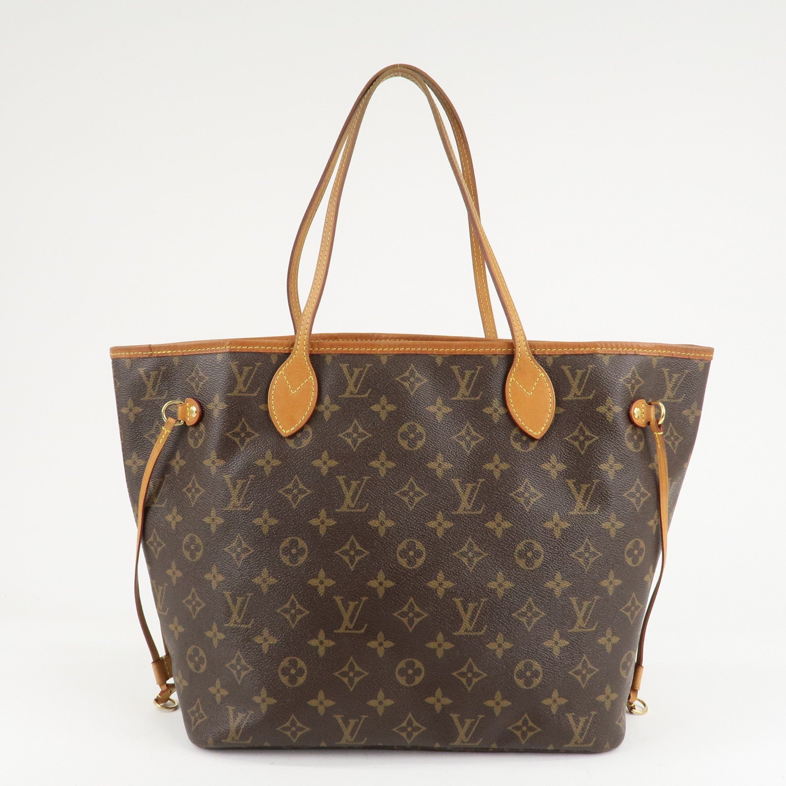 Louis Vuitton Monogram Neverfull MM Tote Bag Fuchisia M40996