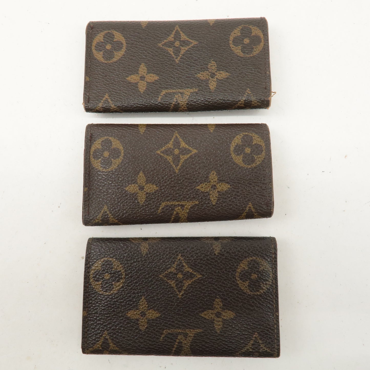 Louis Vuitton Set of 3 Monogram Multicles 4&6 Key Case Key Holder
