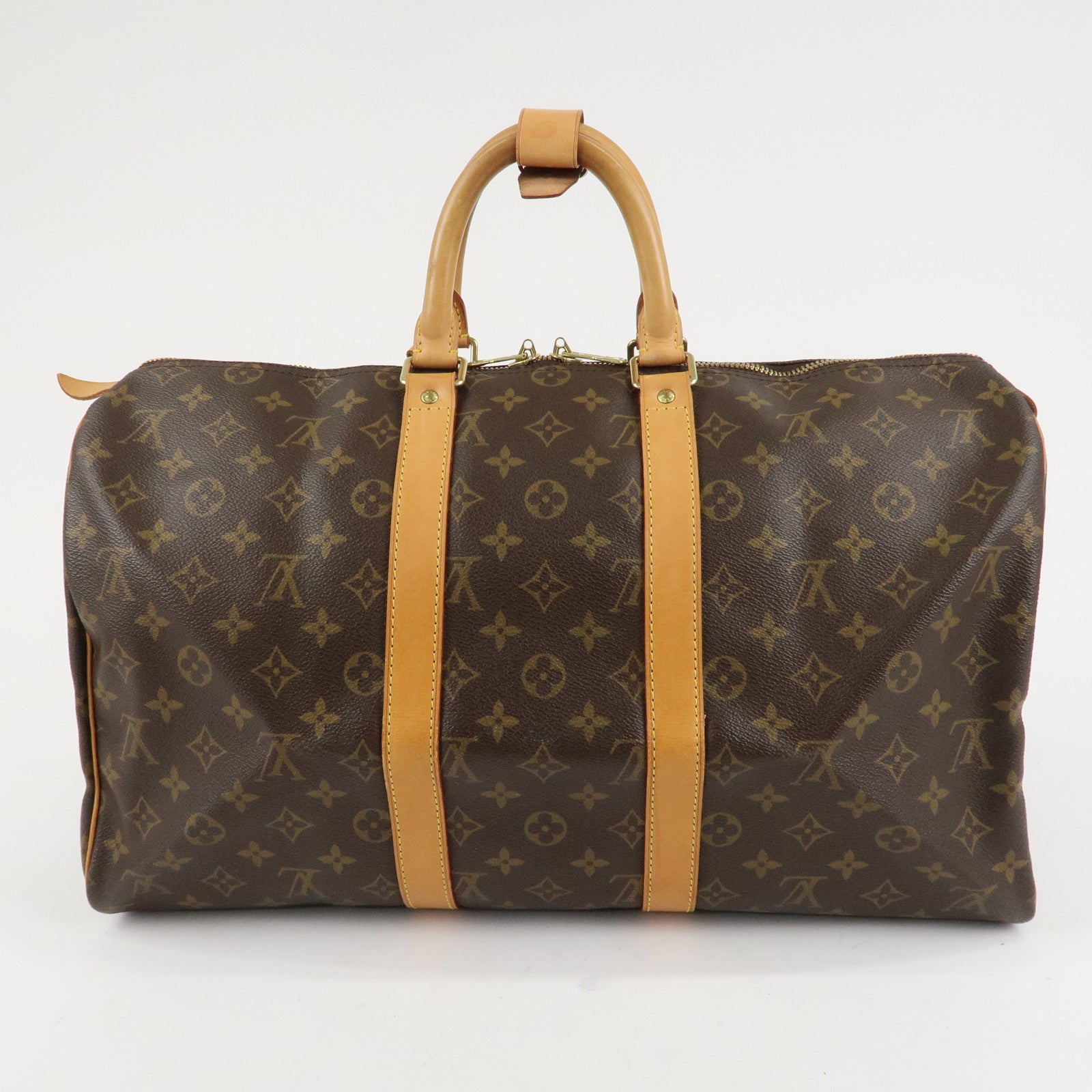 Louis Vuitton Monogram Keep All 45 Boston Bag M41428