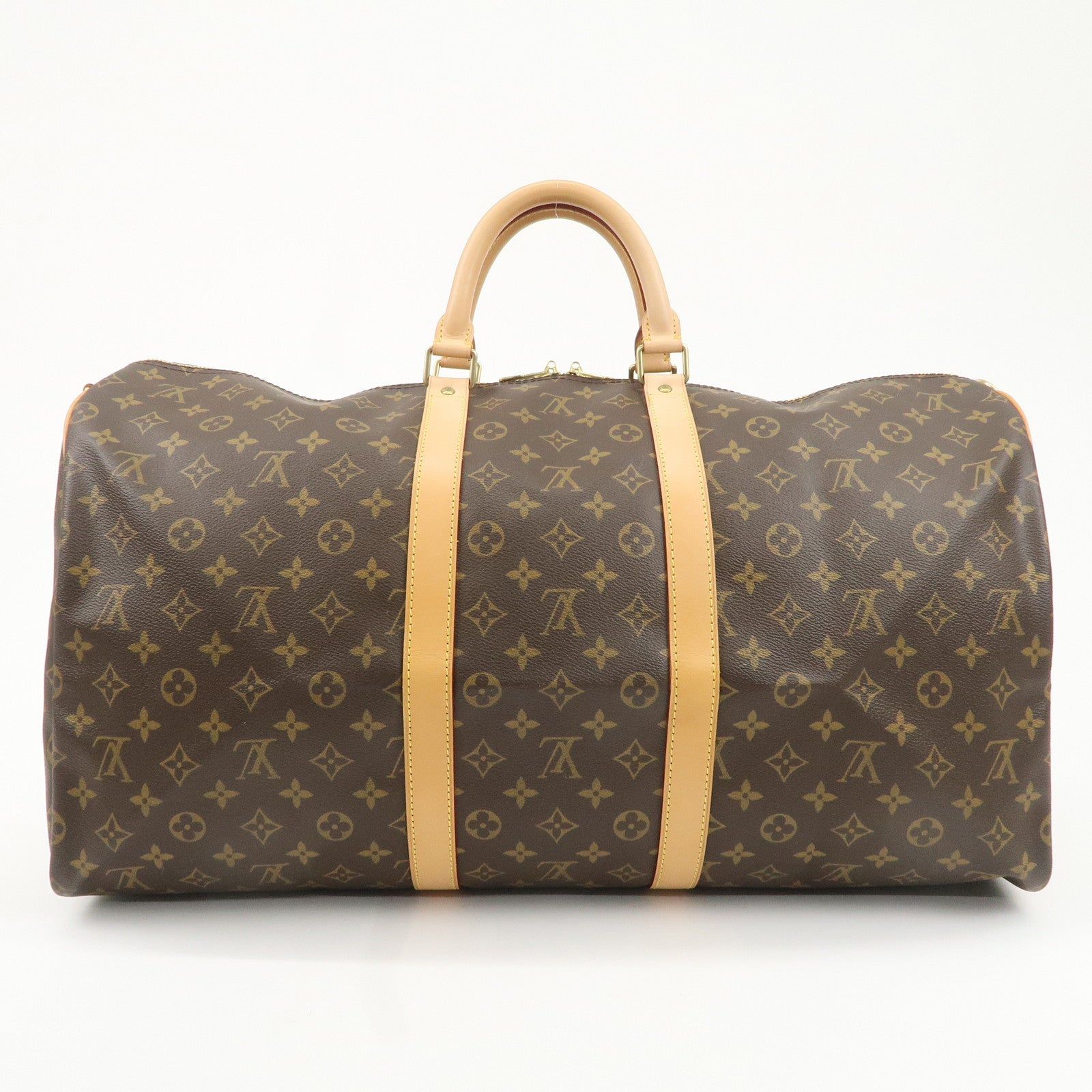 Louis Vuitton Monogram Keep All Bandouliere 55 Boston Bag M41414