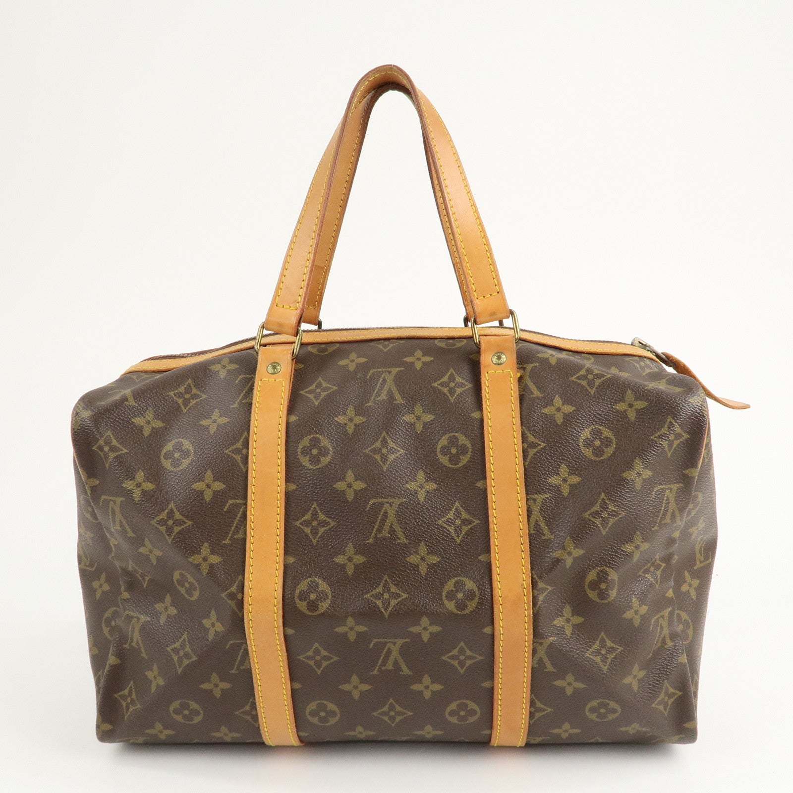 Louis Vuitton Monogram Sac Souple 35 Boston Hand Bag M41626