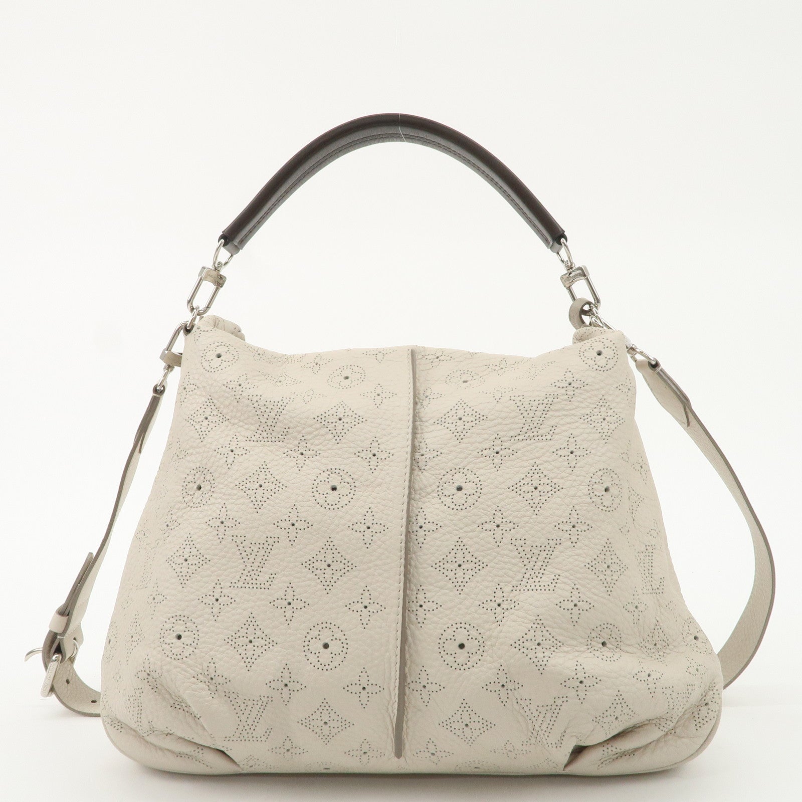 Louis Vuitton Monogram Mahina Selene PM Shoulder Bag Blanc M94275 Used