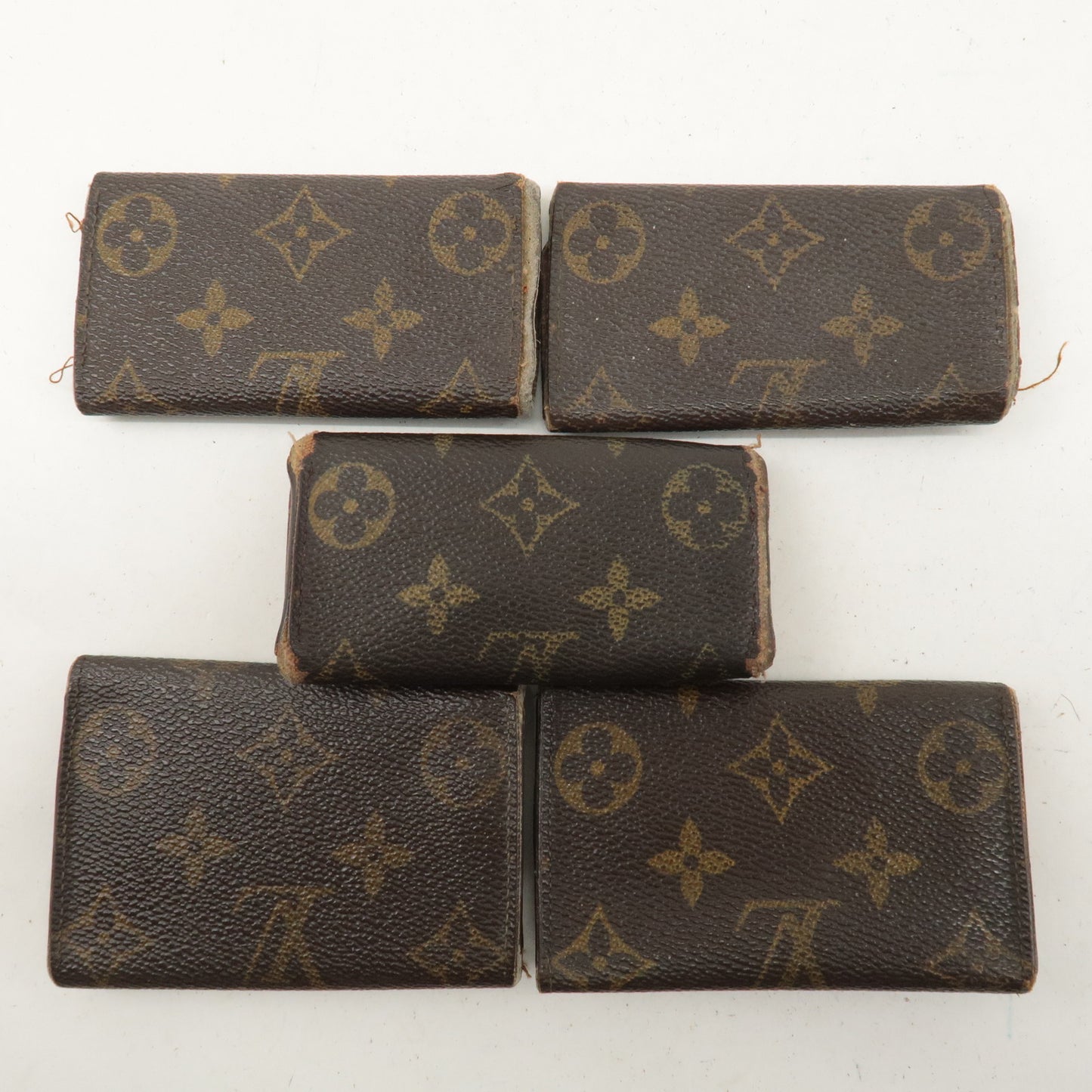 Louis Vuitton Monogram Set of 5 Multicles Key Case M62630 M62631