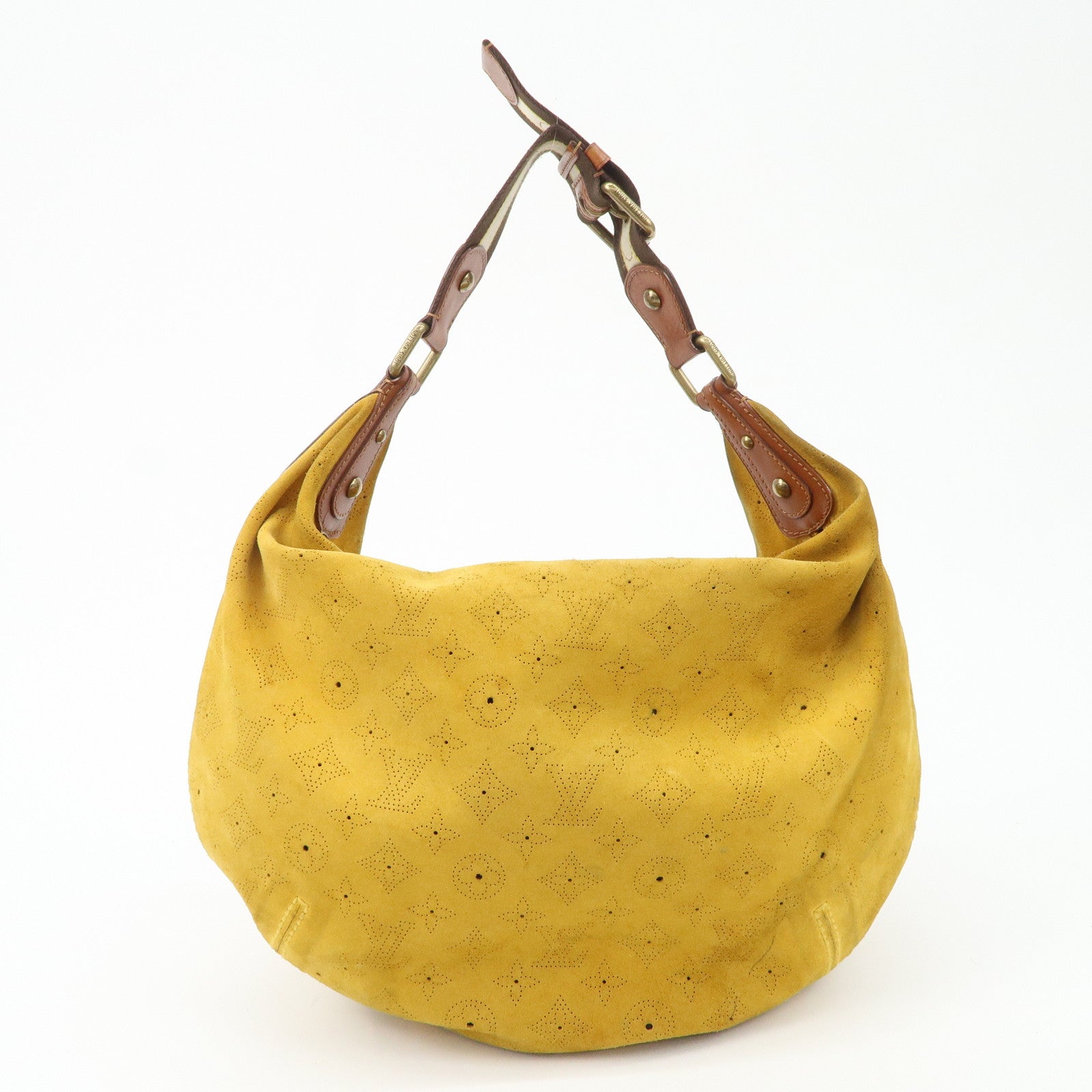 Louis Vuitton Monogram Mahina Onata GM Shoulder Bag Yellow M95118