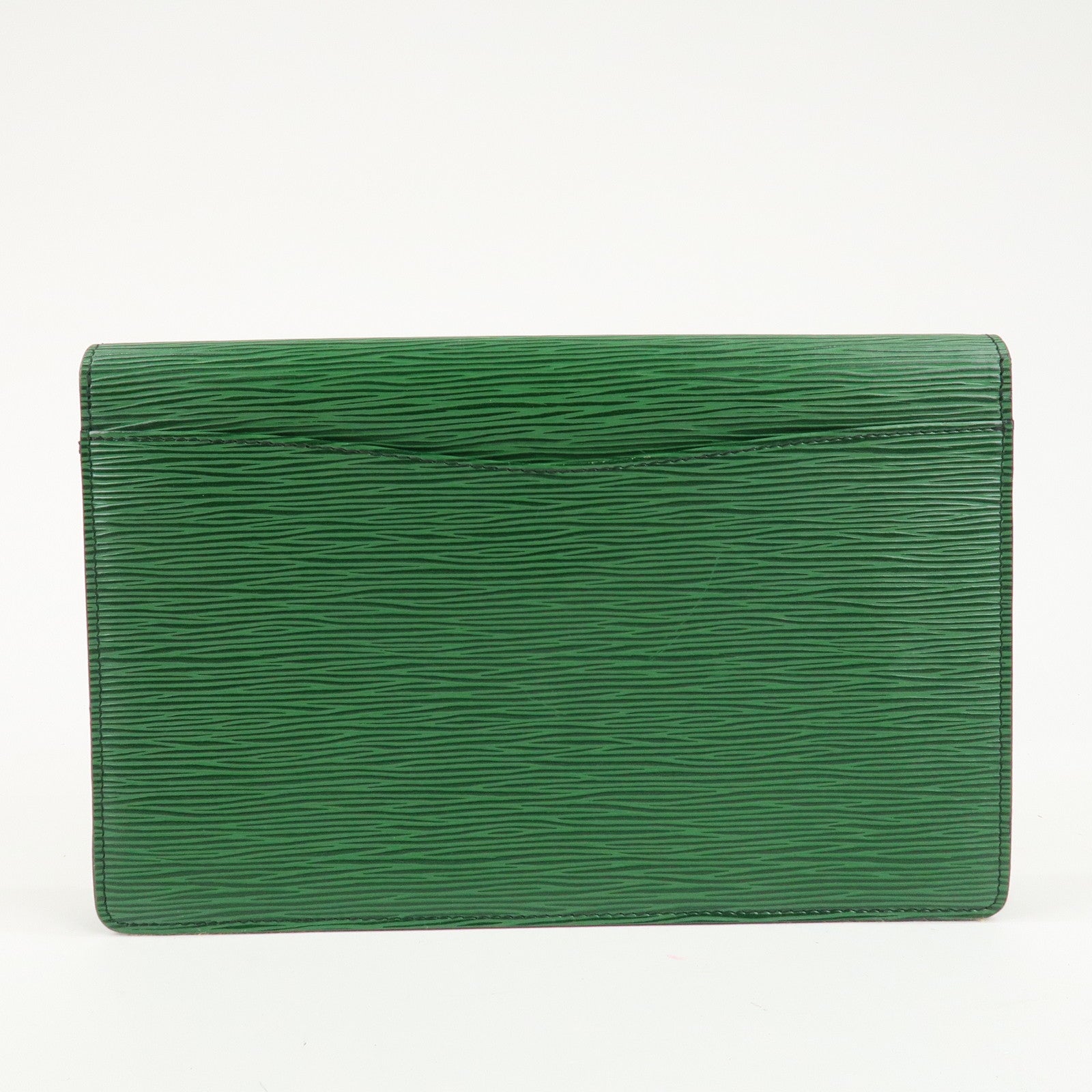 Louis Vuitton Epi Montaigne 27 Clutch Bag Borneo Green M52654