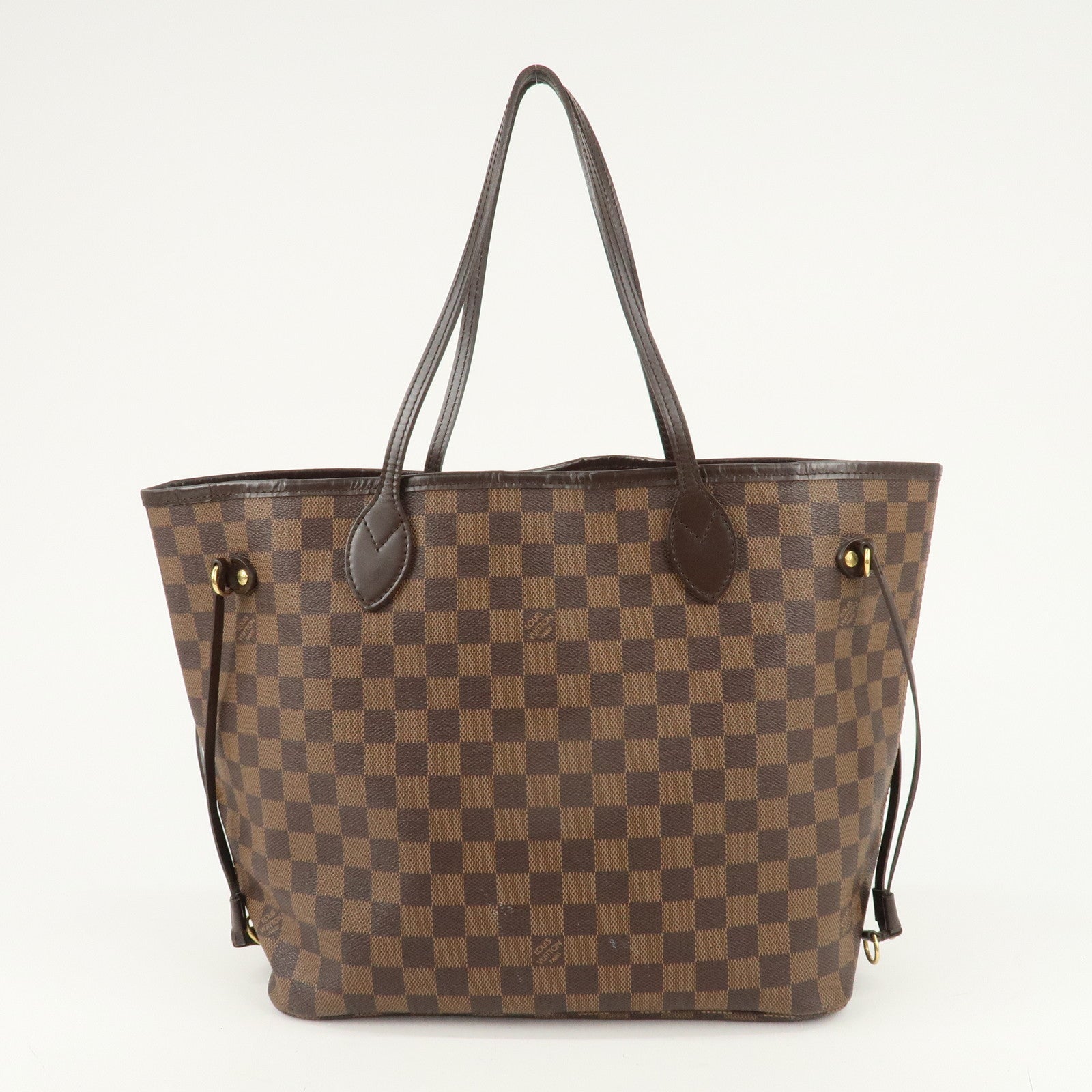 Louis Vuitton Damier Neverfull MM Tote Bag Hand Bag N51105