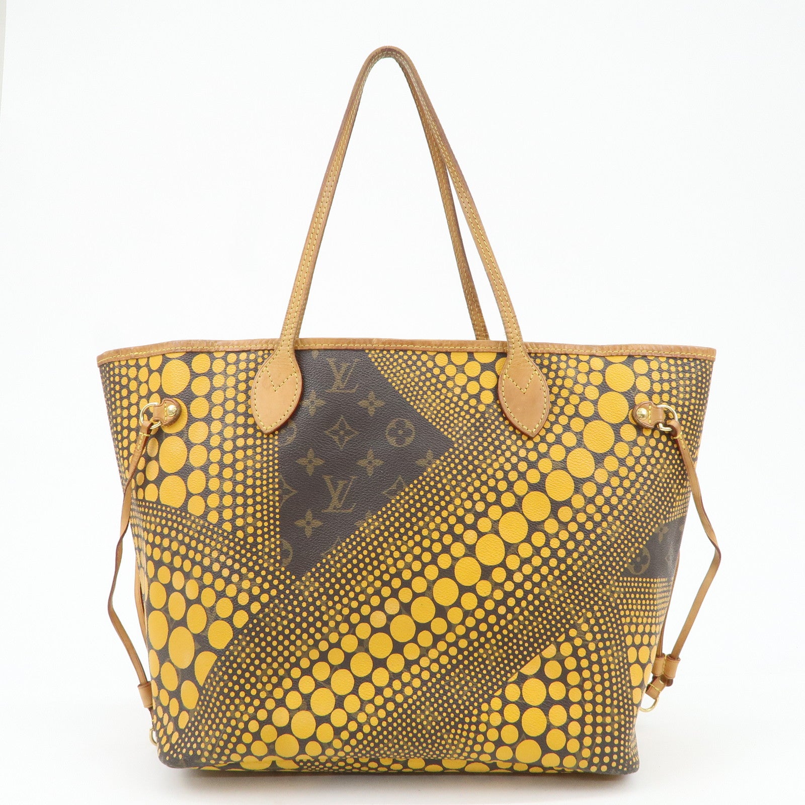 Louis Vuitton Yellow Pumpkin Dots Yayoi Kusama Neverfull MM M40685