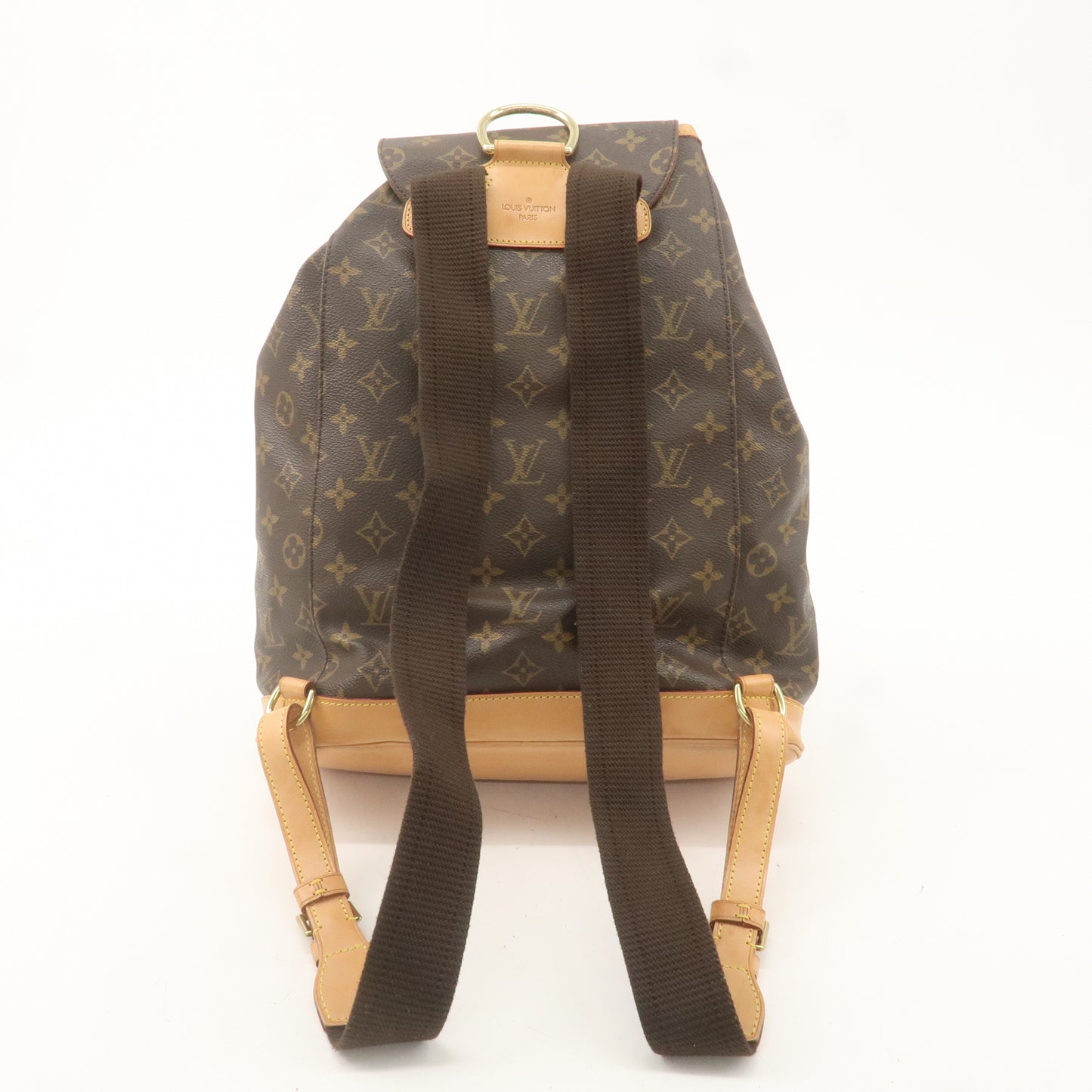 Louis Vuitton Monogram Montsouris GM Back Pack Brown M51135