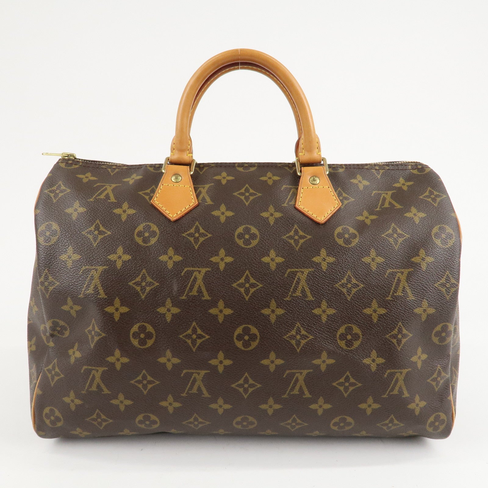 Louis Vuitton Monogram Speedy 35 Hand Bag Boston Bag M41524