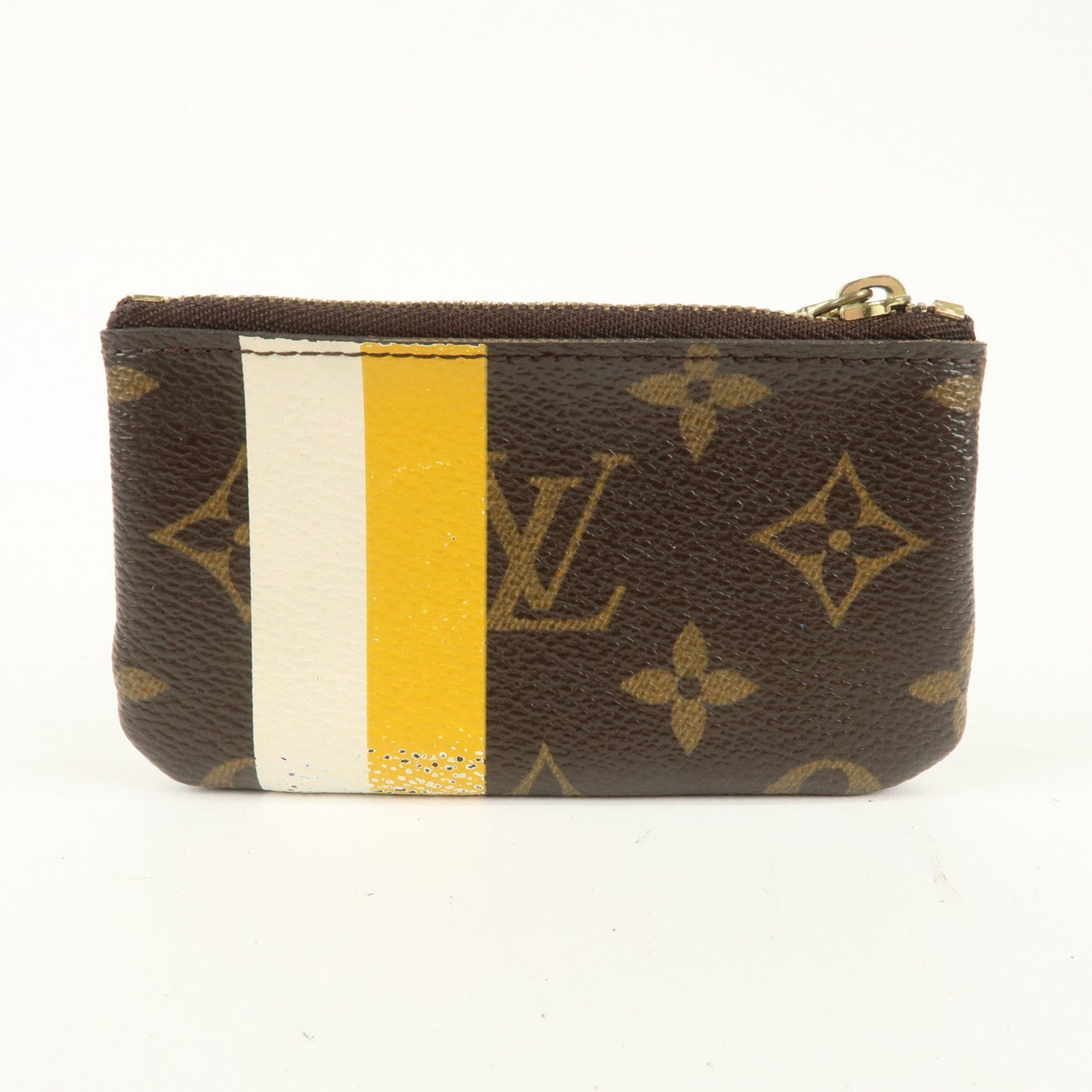 Louis Vuitton Monogram Groom Pochette Cles Coin Case M60033