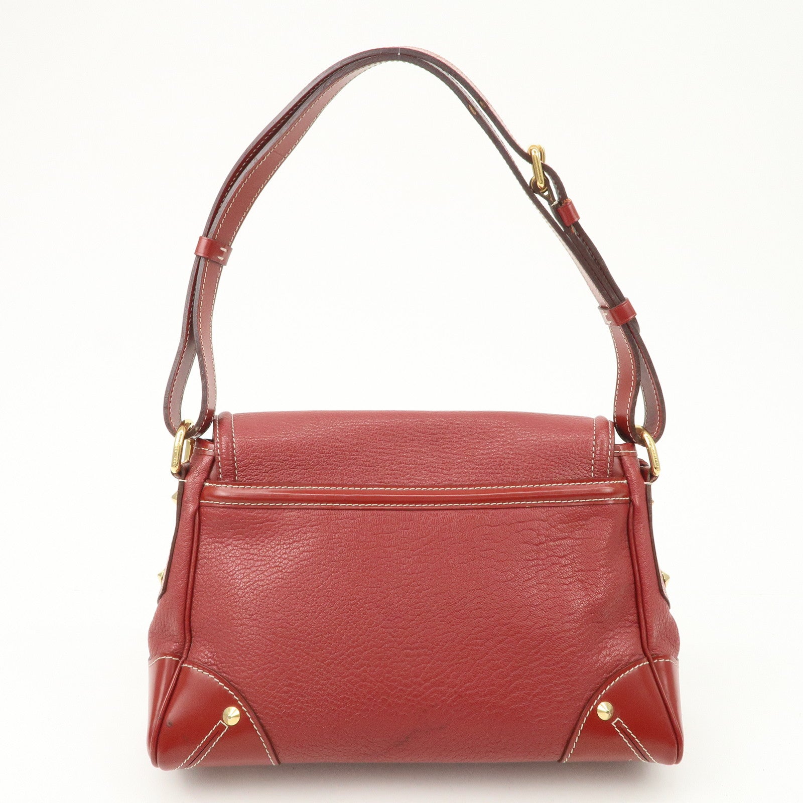 Louis Vuitton Suhari L'essentielle Shoulder Bag Red M95846 Used