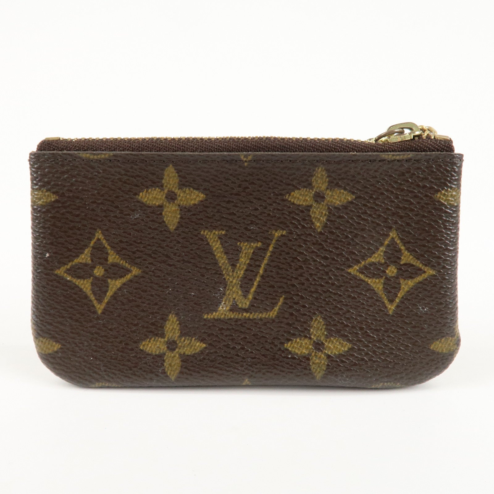 Louis Vuitton Monogram Pochette Cles Coin Case Key Case M62650