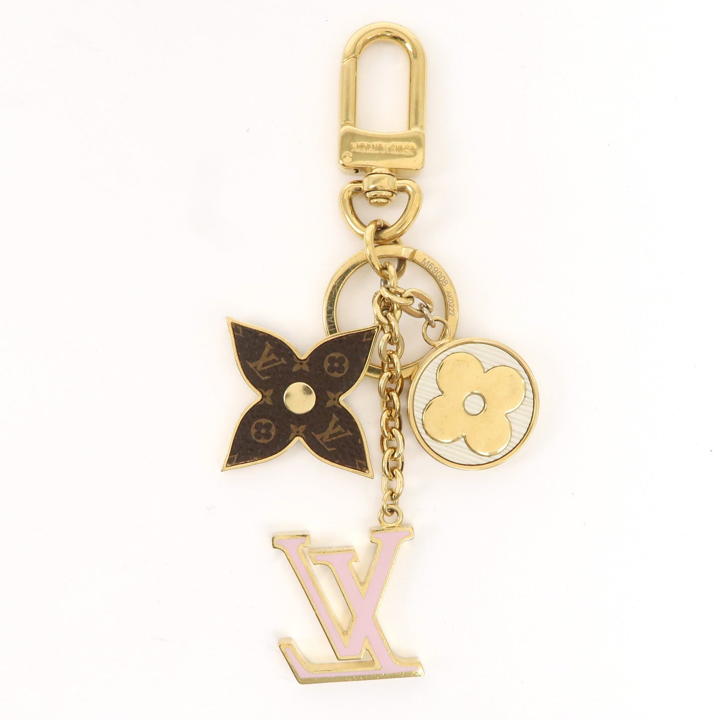 Louis Vuitton Porte Cles Spring Street Bag Charm Gold M69008