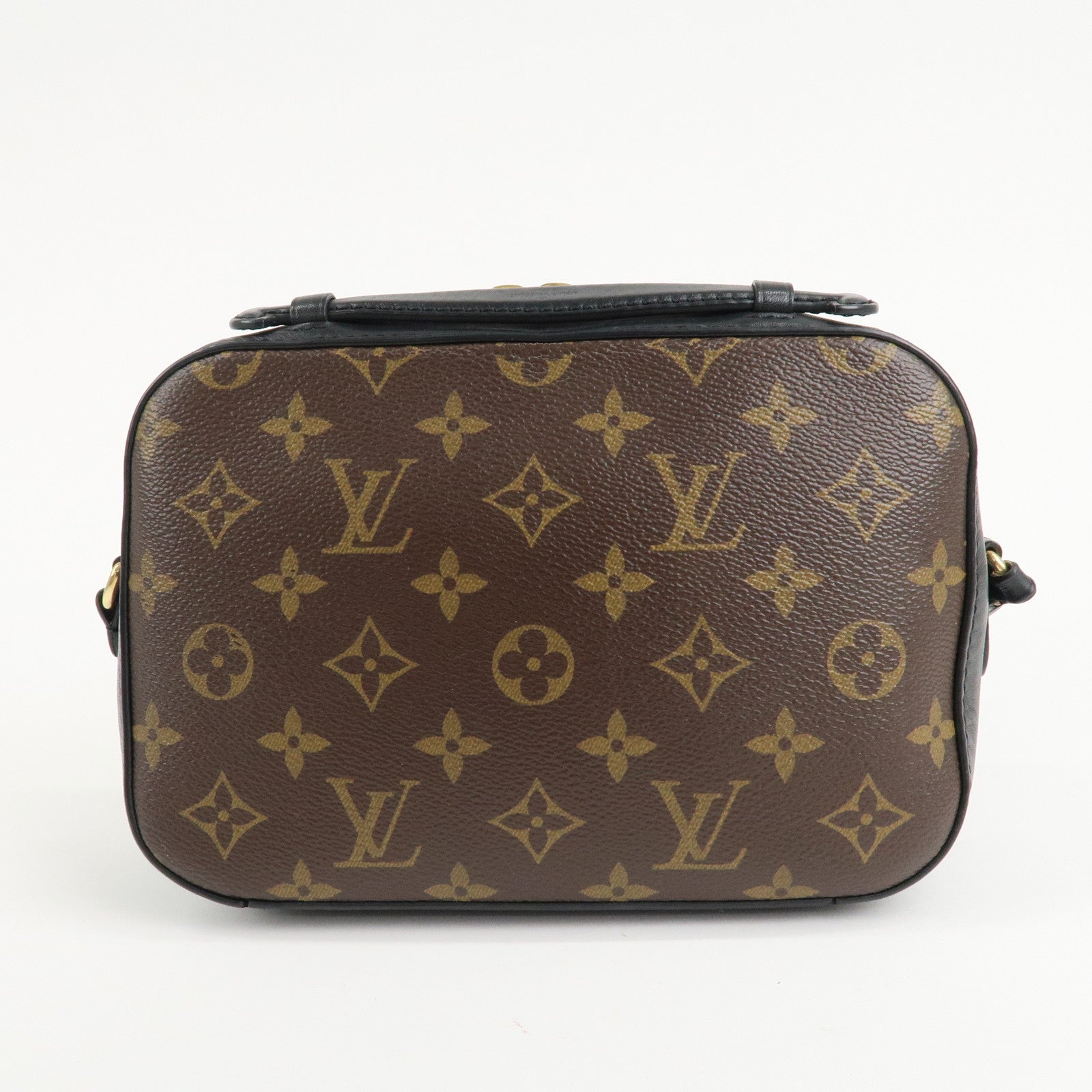 Louis Vuitton Monogram Saintonge Shoulder Bag Brown M43555