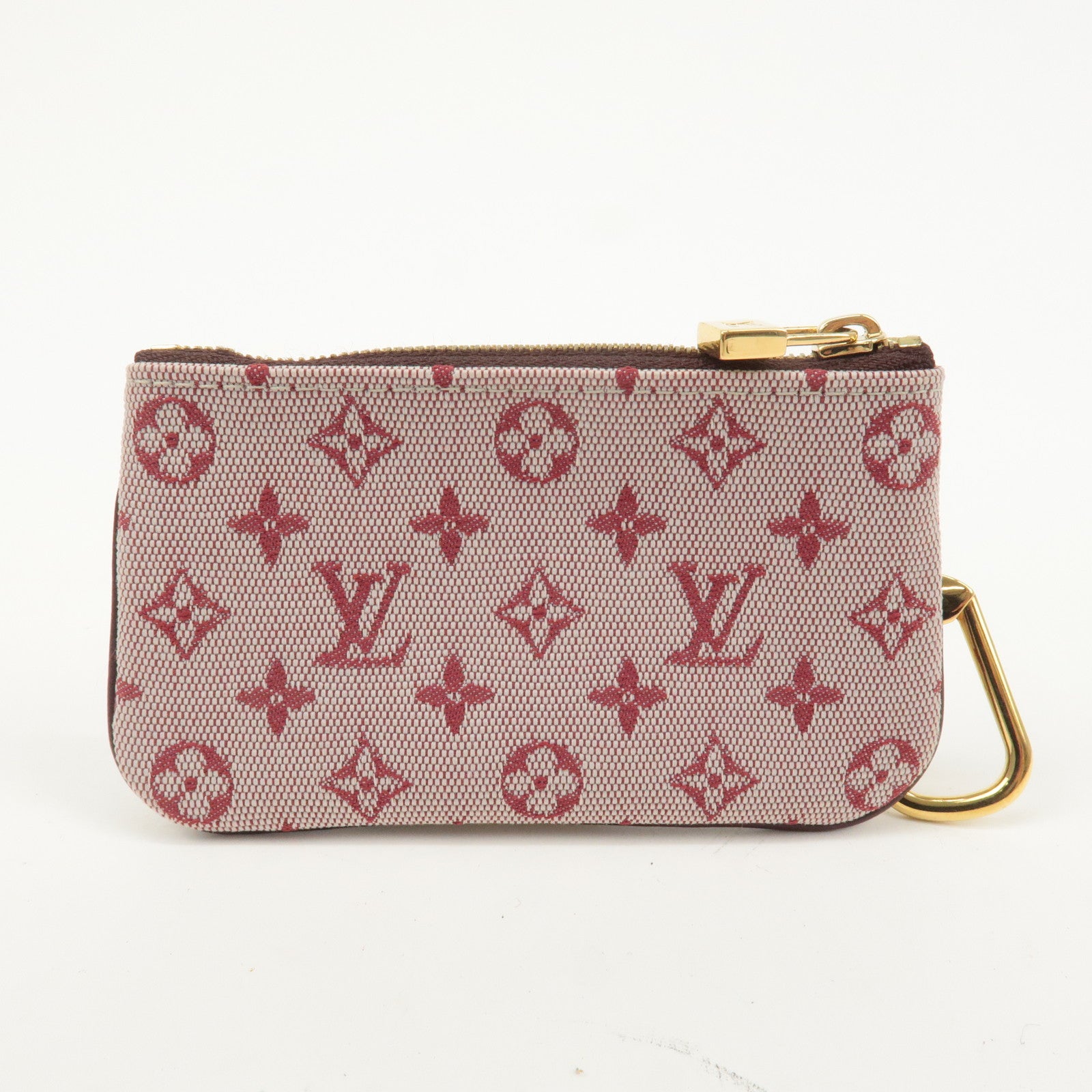 Louis Vuitton Monogram Mini Pochette Cles Coin Case Cerise M92238