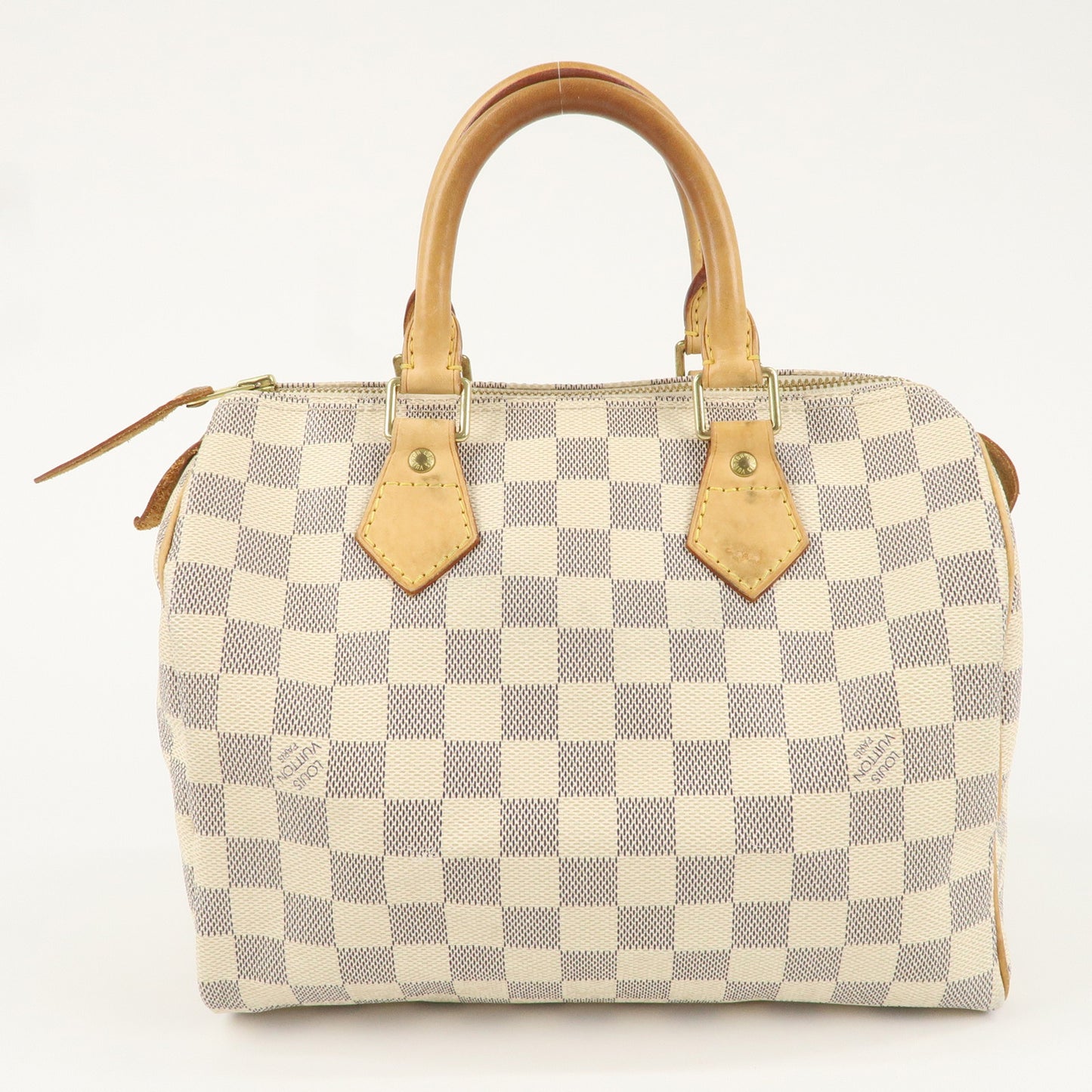 Louis Vuitton Damier Azur Speedy 25 Boston Hand Bag N41534