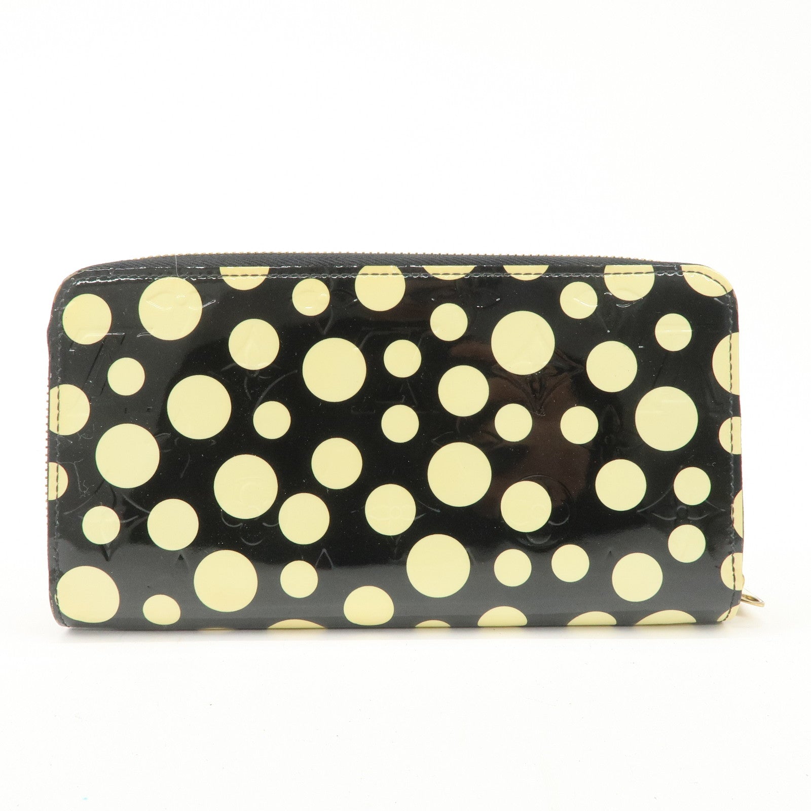 Louis Vuitton Monogram Vernis Dots Infinity Zippy Wallet M91573 Used