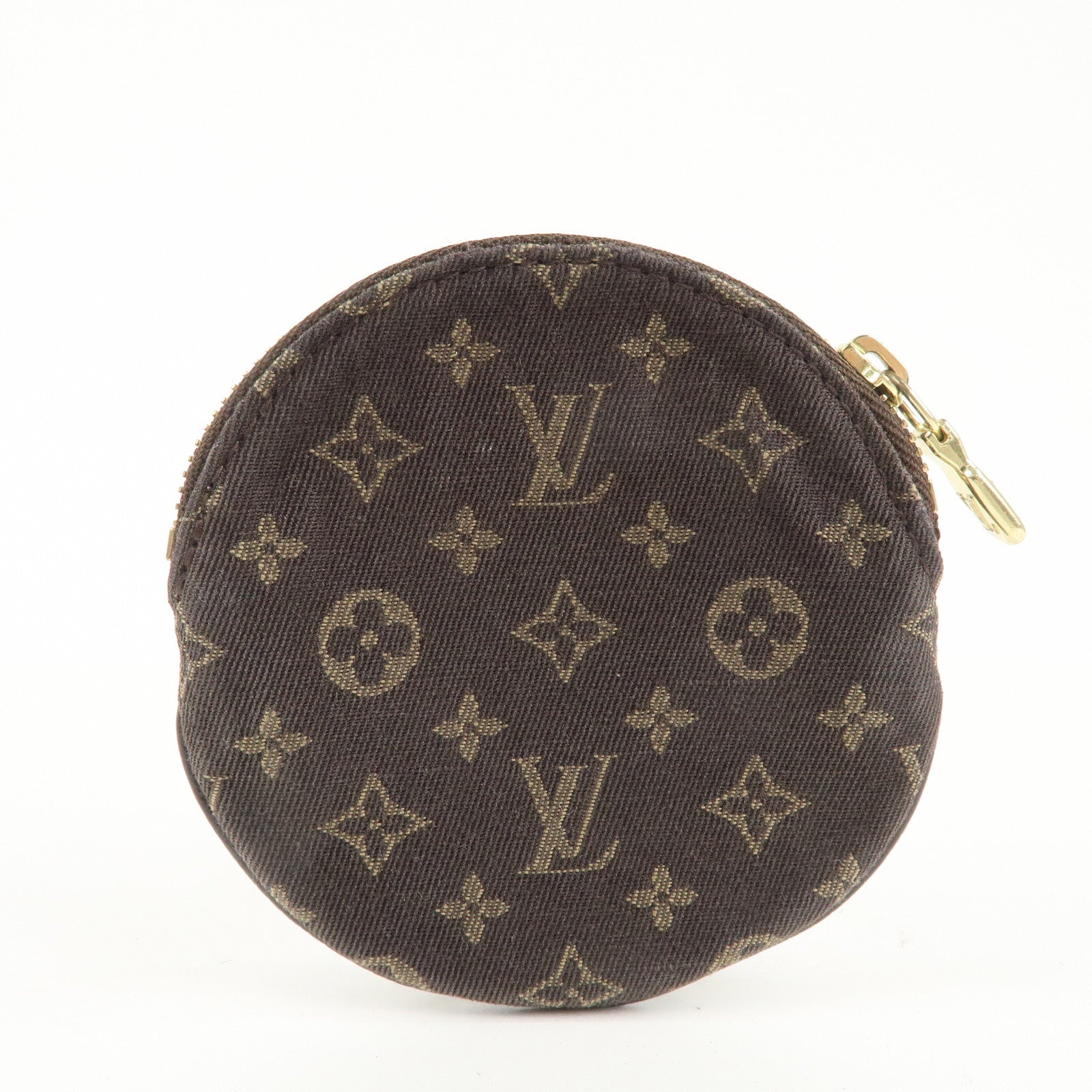 Louis Vuitton Monogram Mini Porte Monnaie Rond Coin Case M95232