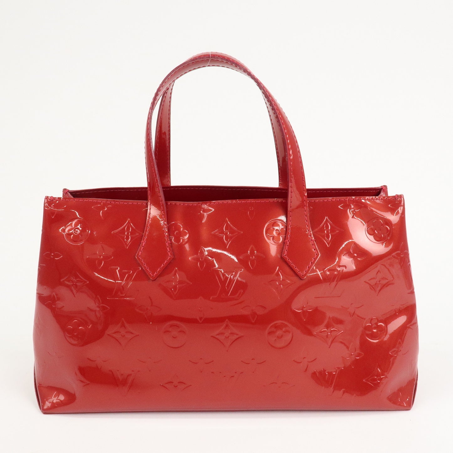 Louis Vuitton Monogram Vernis Wilshire PM Pomme d'Amour M93642