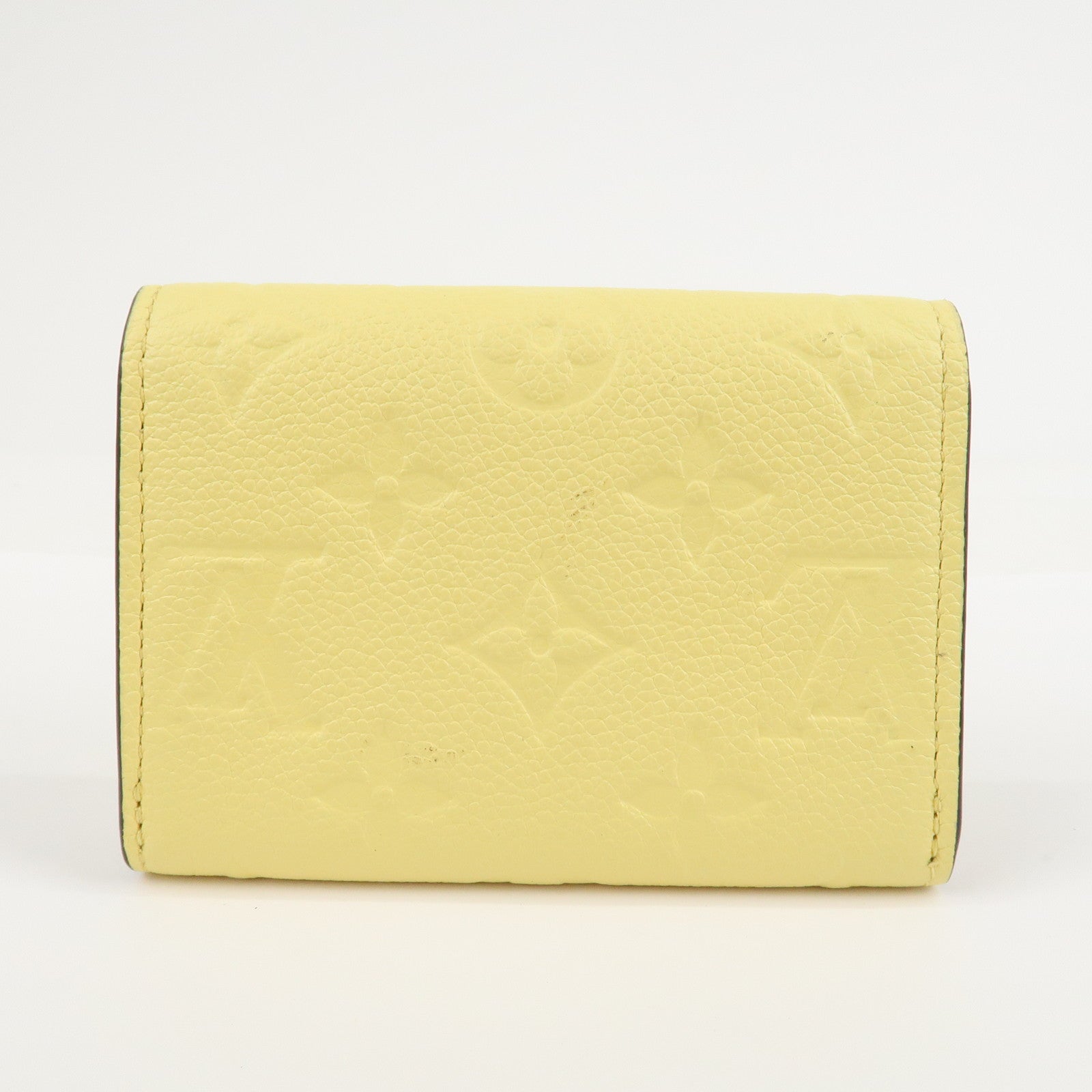 Louis Vuitton Monogram Empreinte Porte Monnaie Jaune M81974 Used