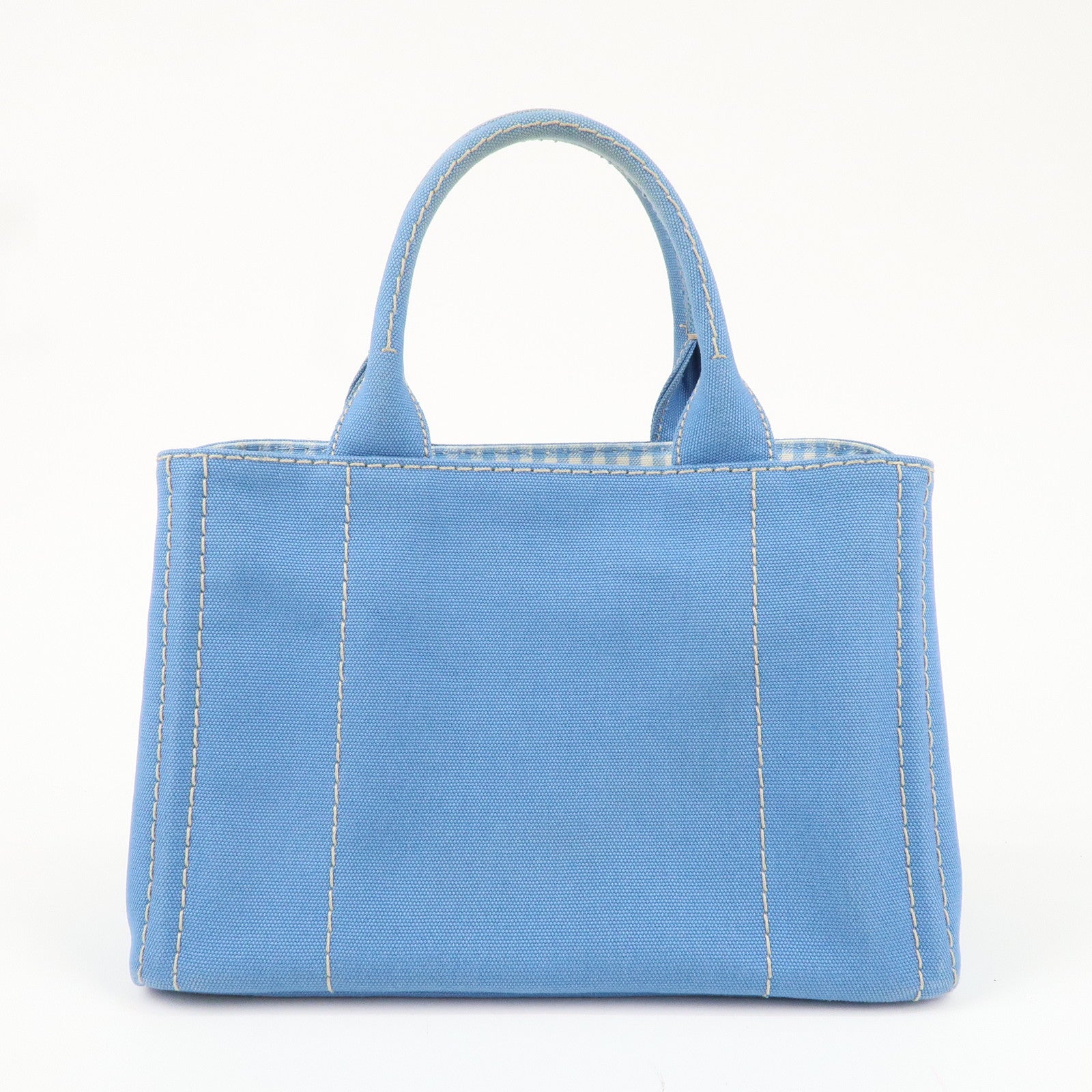 PRADA Canvas Canapa Mini Tote Bag Hand Bag