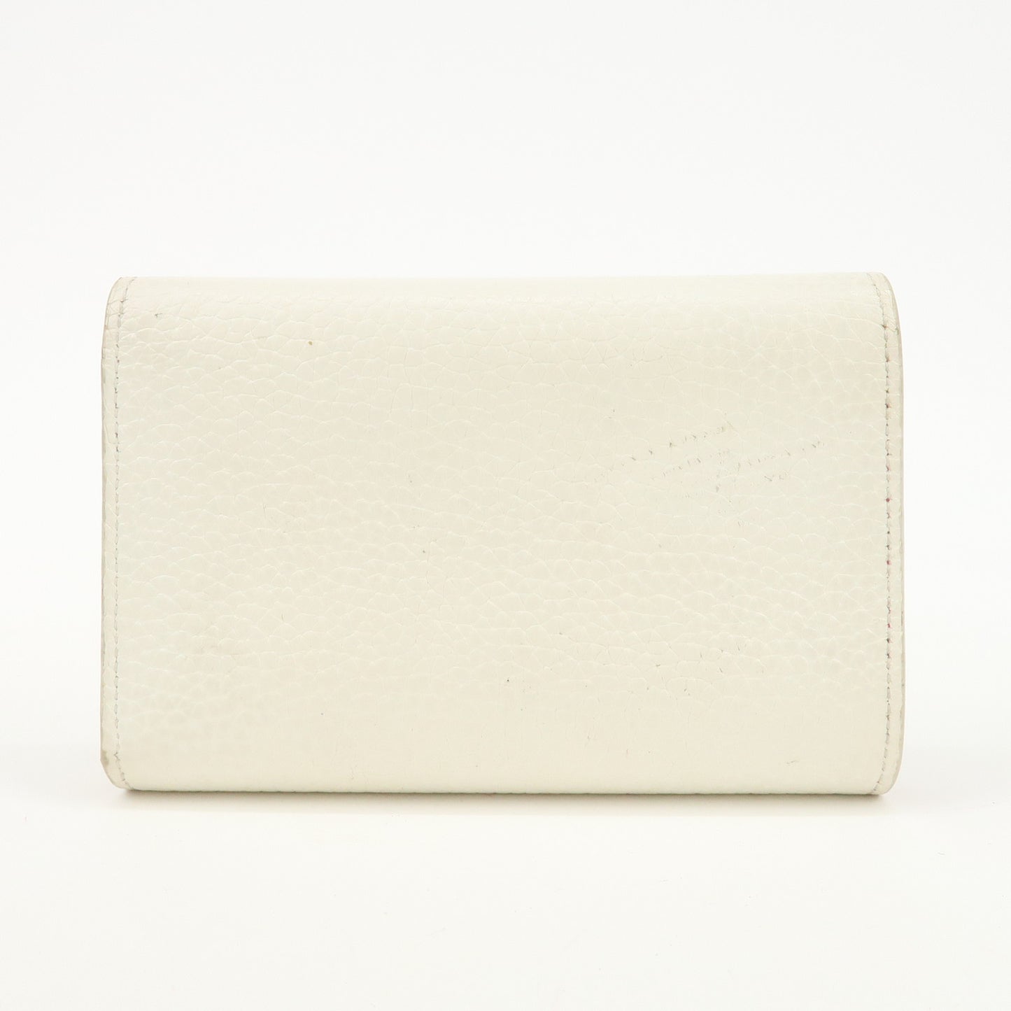 Louis Vuitton Portefeuille Capucines Compact Wallet White M82268