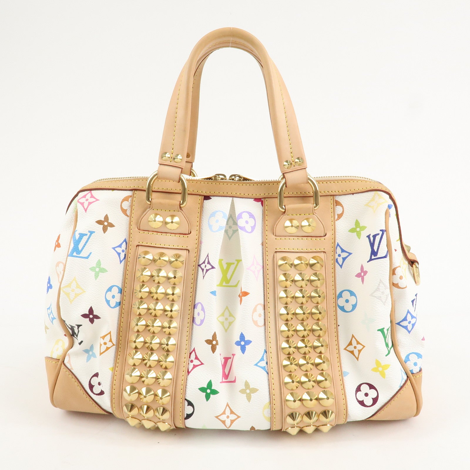 Louis Vuitton Monogram Multicolor Courtney MM Hand Bag M45641 Used