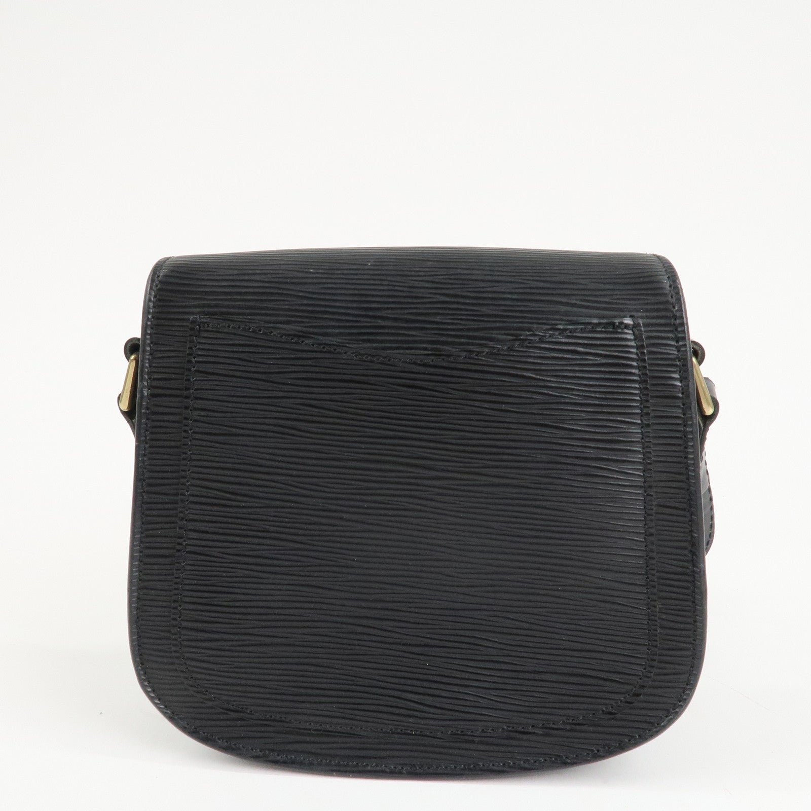 Louis Vuitton Epi Mini Saint Cloud Shoulder Bag Black M52212 Used