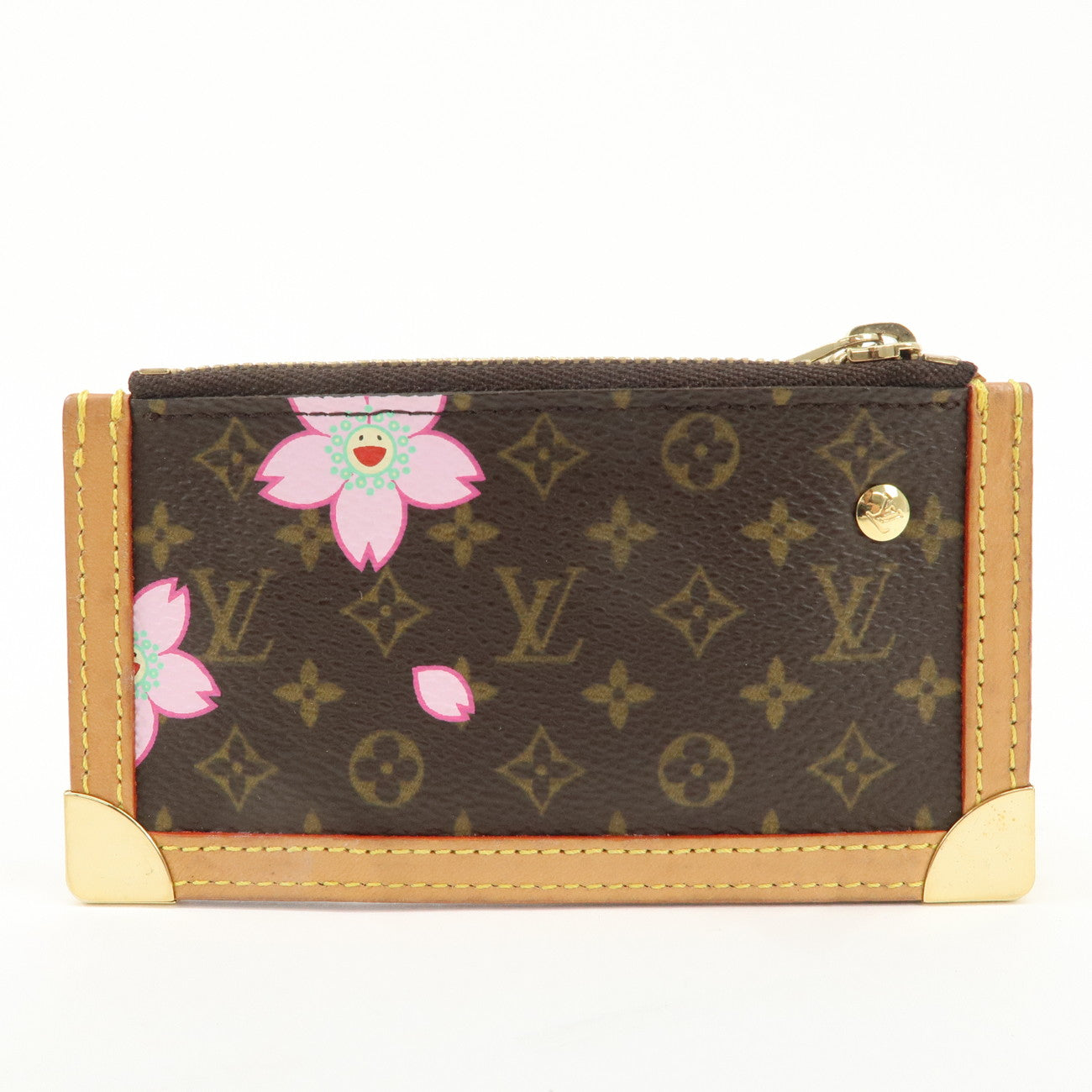 Louis Vuitton Cherry Blossom Pochette Cles Coin Case M92015